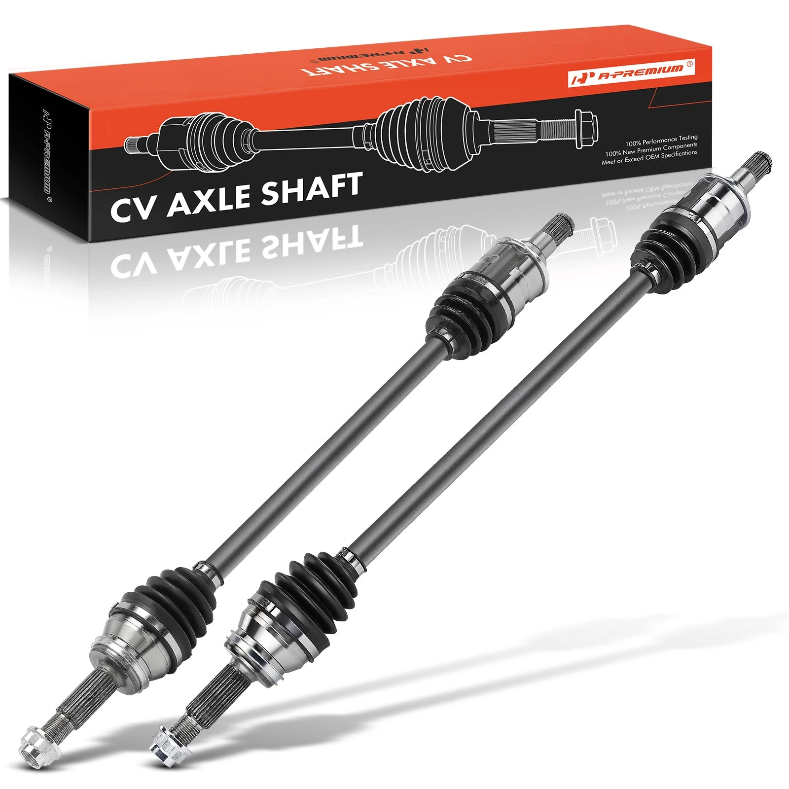 2022-2024 Lexus NX450h+ 2-Pc CV Axle Shaft Assembly Rear Driver & Passenger A-Premium APCVA3382