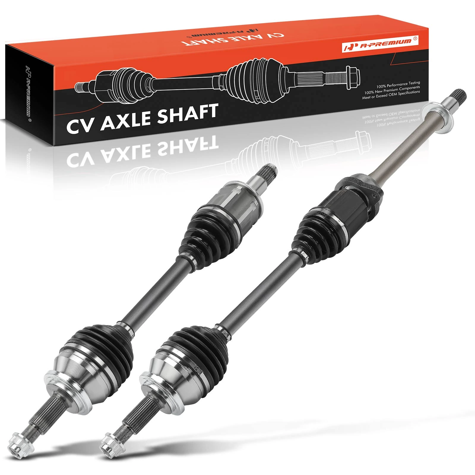 2022-2024 Lexus NX450h+ 2-Pc CV Axle Shaft Assembly Front Driver & Passenger A-Premium APCVA3383