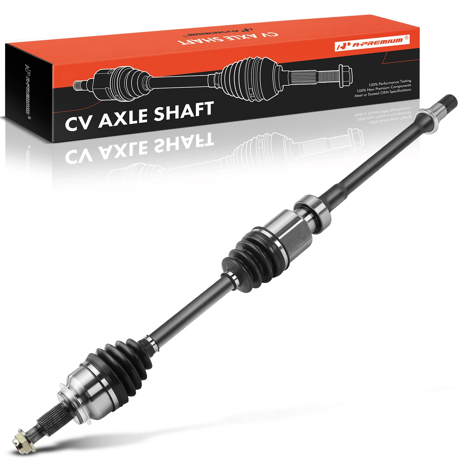 2014-2017 Mazda 6 1-Pc CV Axle Shaft Assembly Front Passenger Side A-Premium APCVA2322