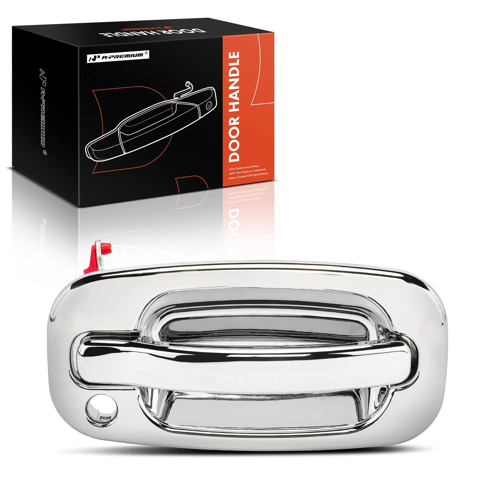 Front Passenger Chrome Exterior Door Handle