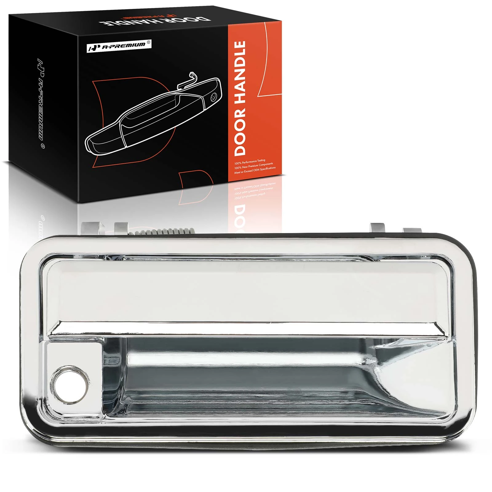 Front Passenger Chrome Exterior Door Handle for 1988-1999 GMC C1500