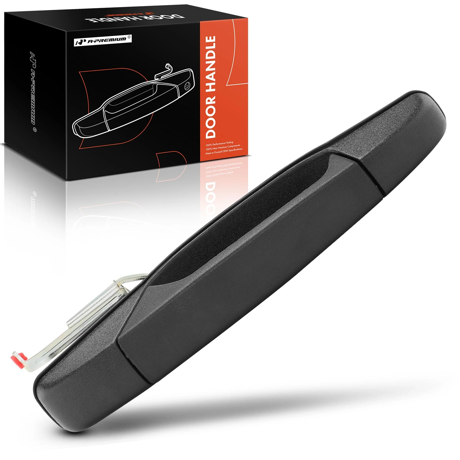 Rear Passenger Textured Black Exterior Door Handle