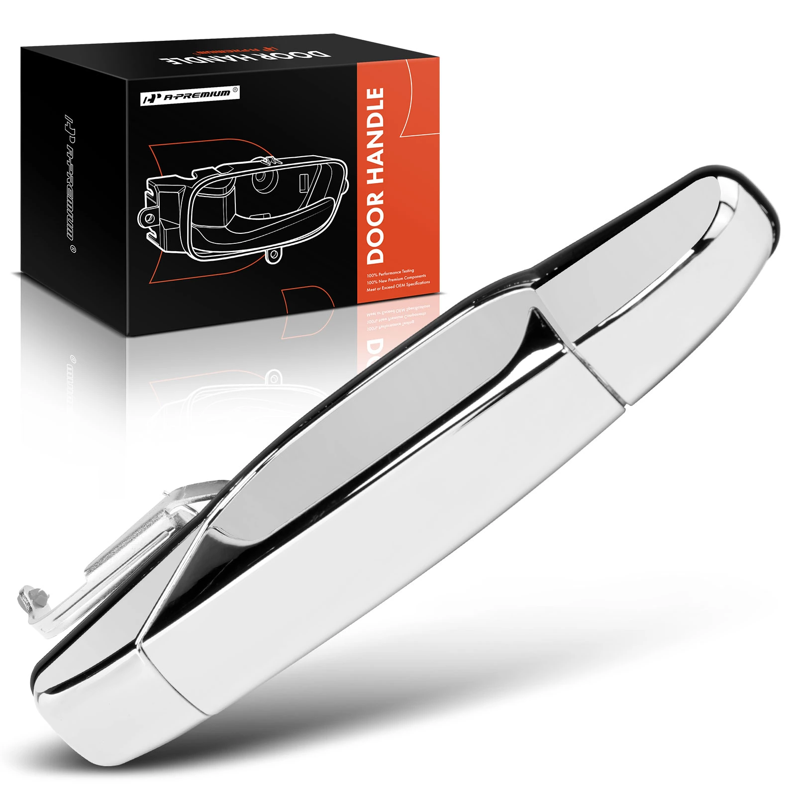 Rear Passenger Chrome Exterior Door Handle