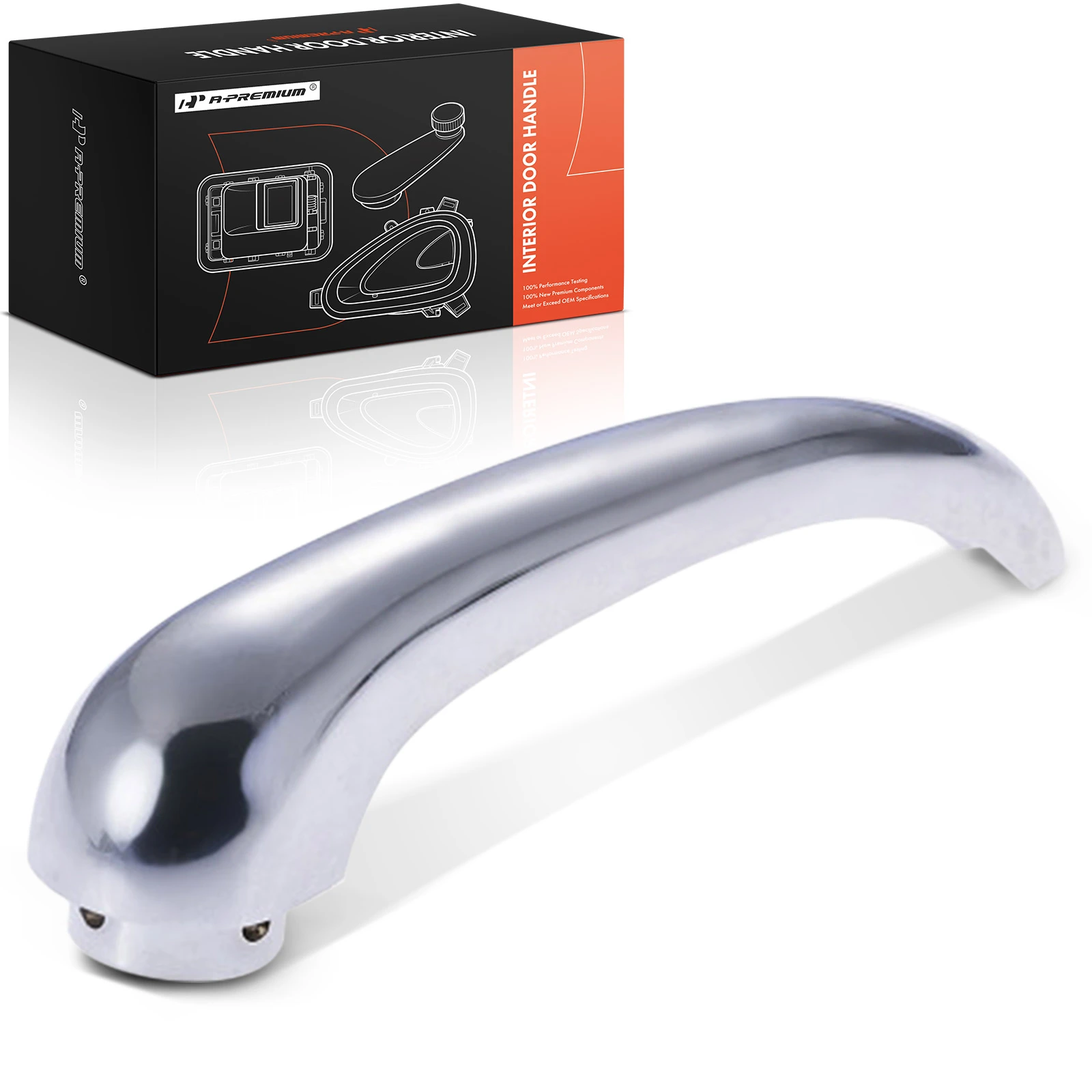 Front Driver or Passenger Chrome Interior Door Handle