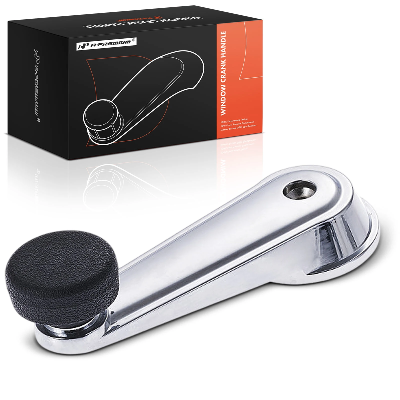 Driver or Passenger Chrome Window Crank Handle for 1995-2003 Mack CH