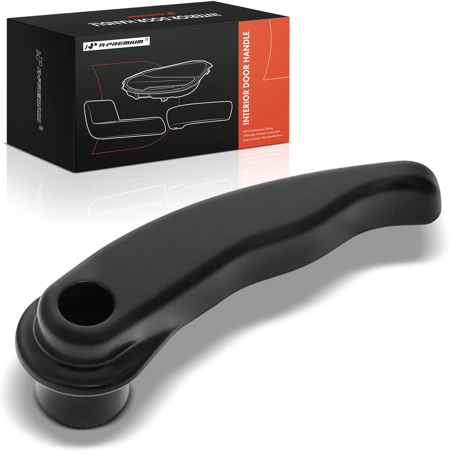 Front Passenger Black Interior Seat Recliner Handle