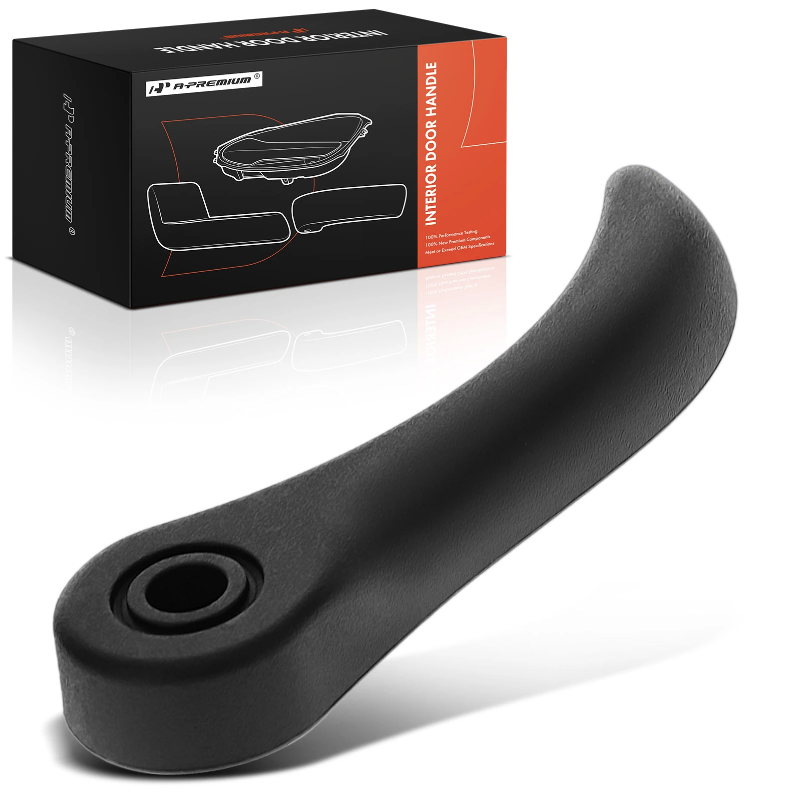 Front Driver Texture Black Seat Release Handle