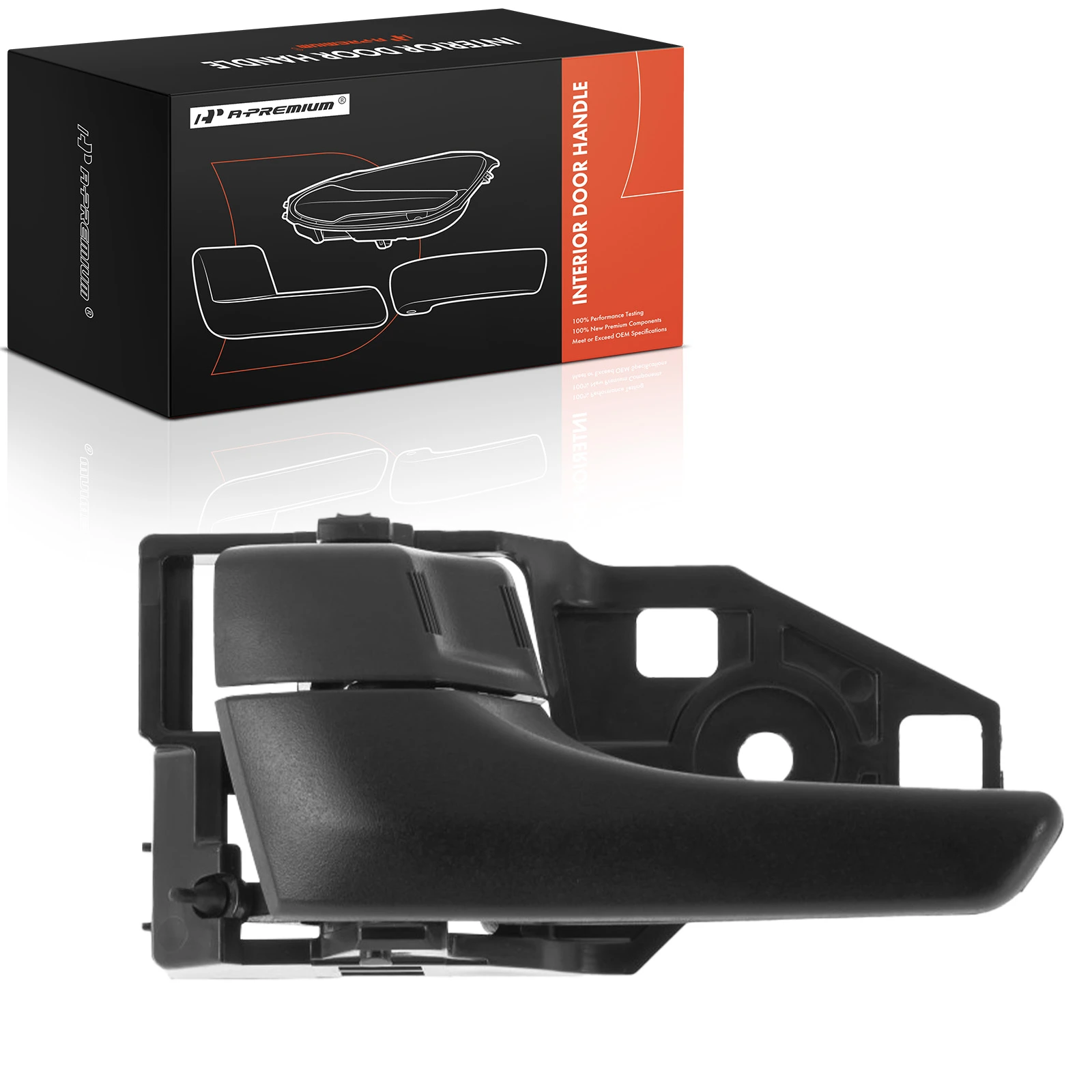 Texture Black Interior Door Handle