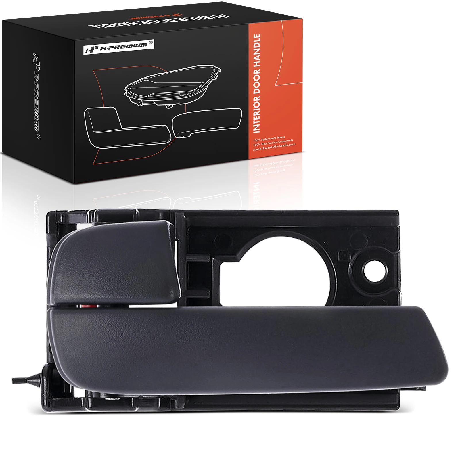 Rear Driver Gray Interior Door Handle