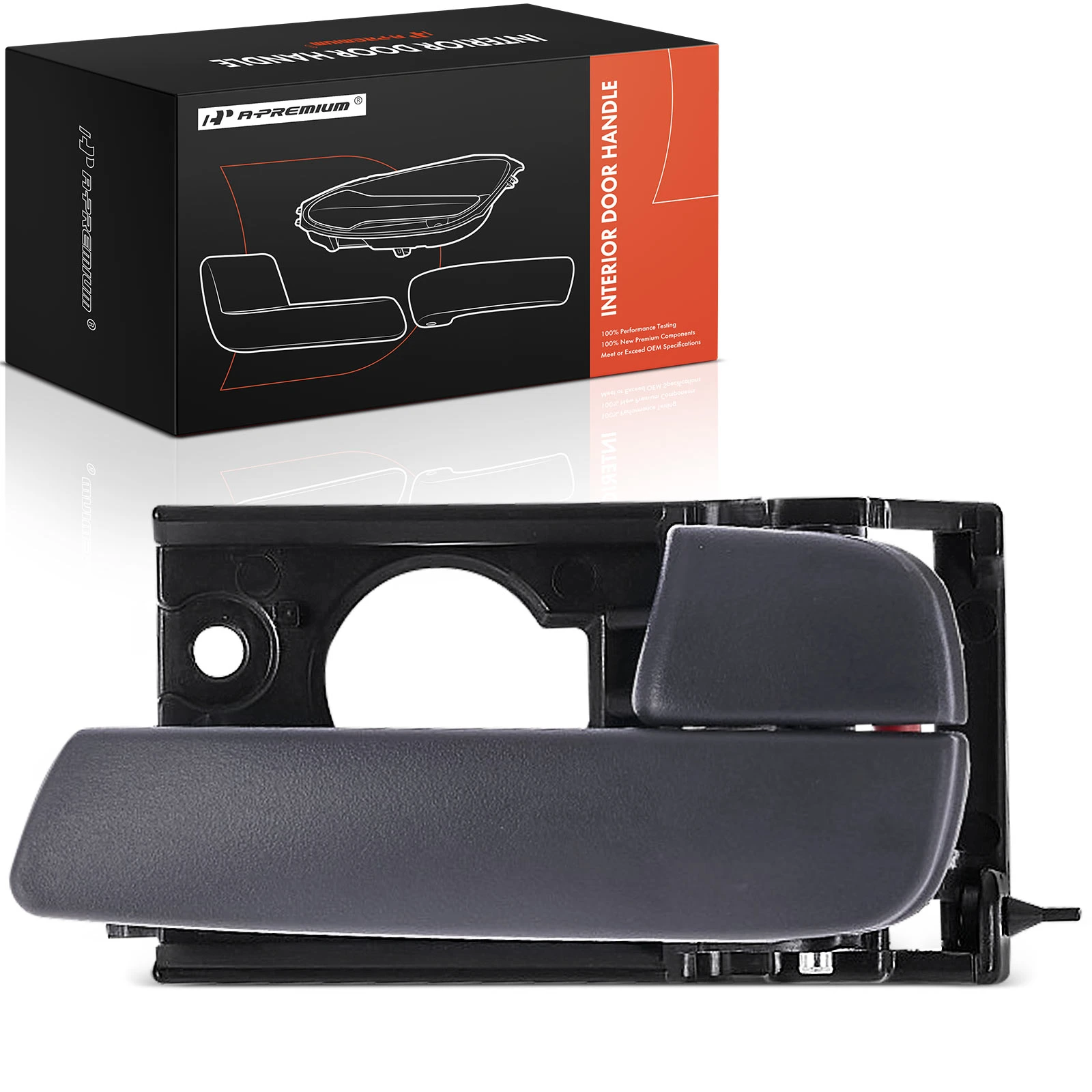 Rear Passenger Gray Interior Door Handle