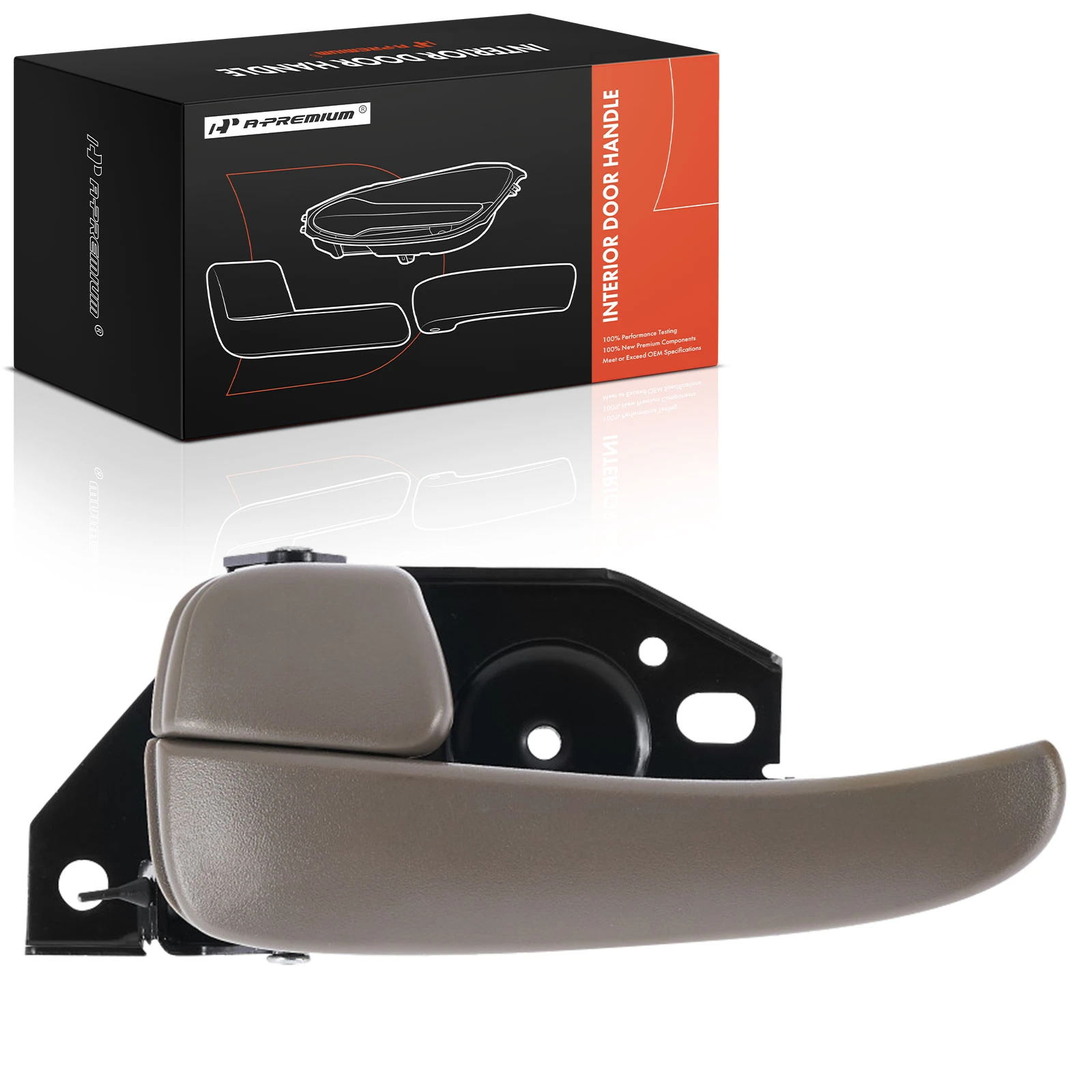 Front Driver or Rear Driver Beige Interior Door Handle