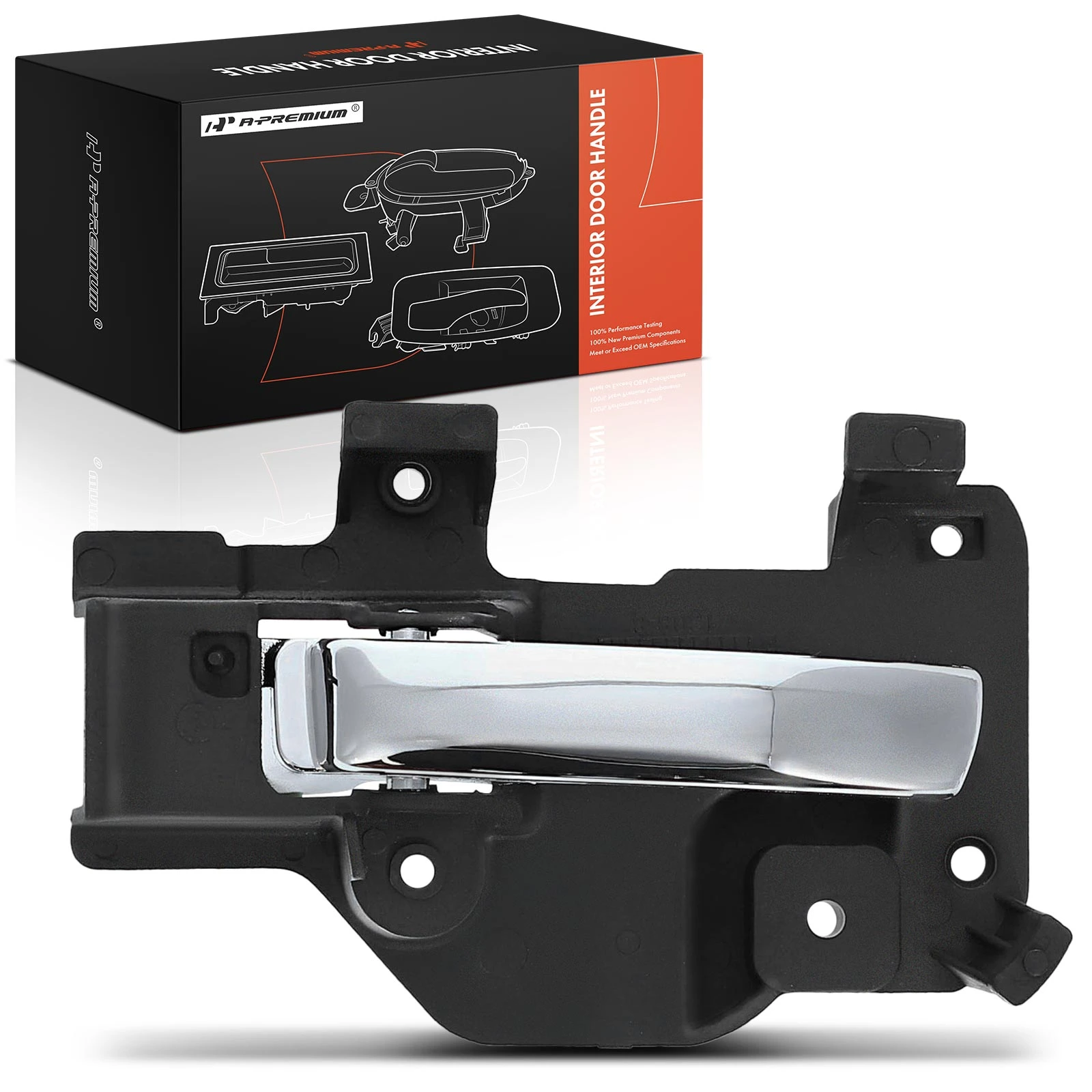 Front Driver Chrome Interior Door Handle