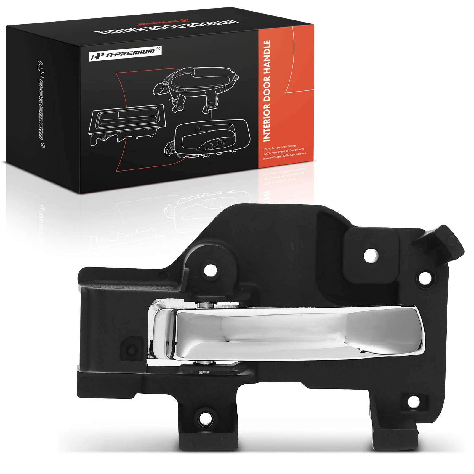 Front Passenger Chrome Interior Door Handle