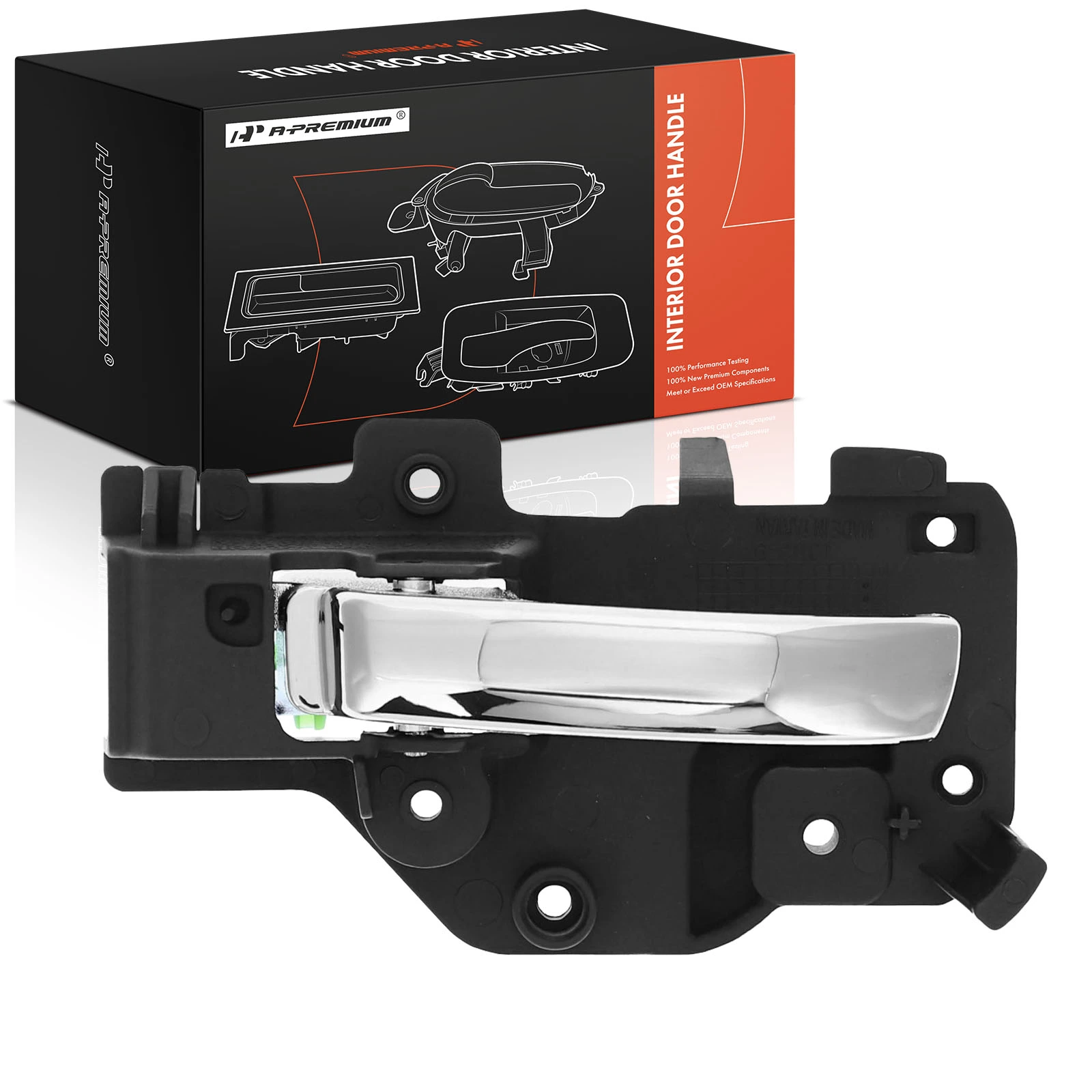 Rear Driver Chrome Interior Door Handle