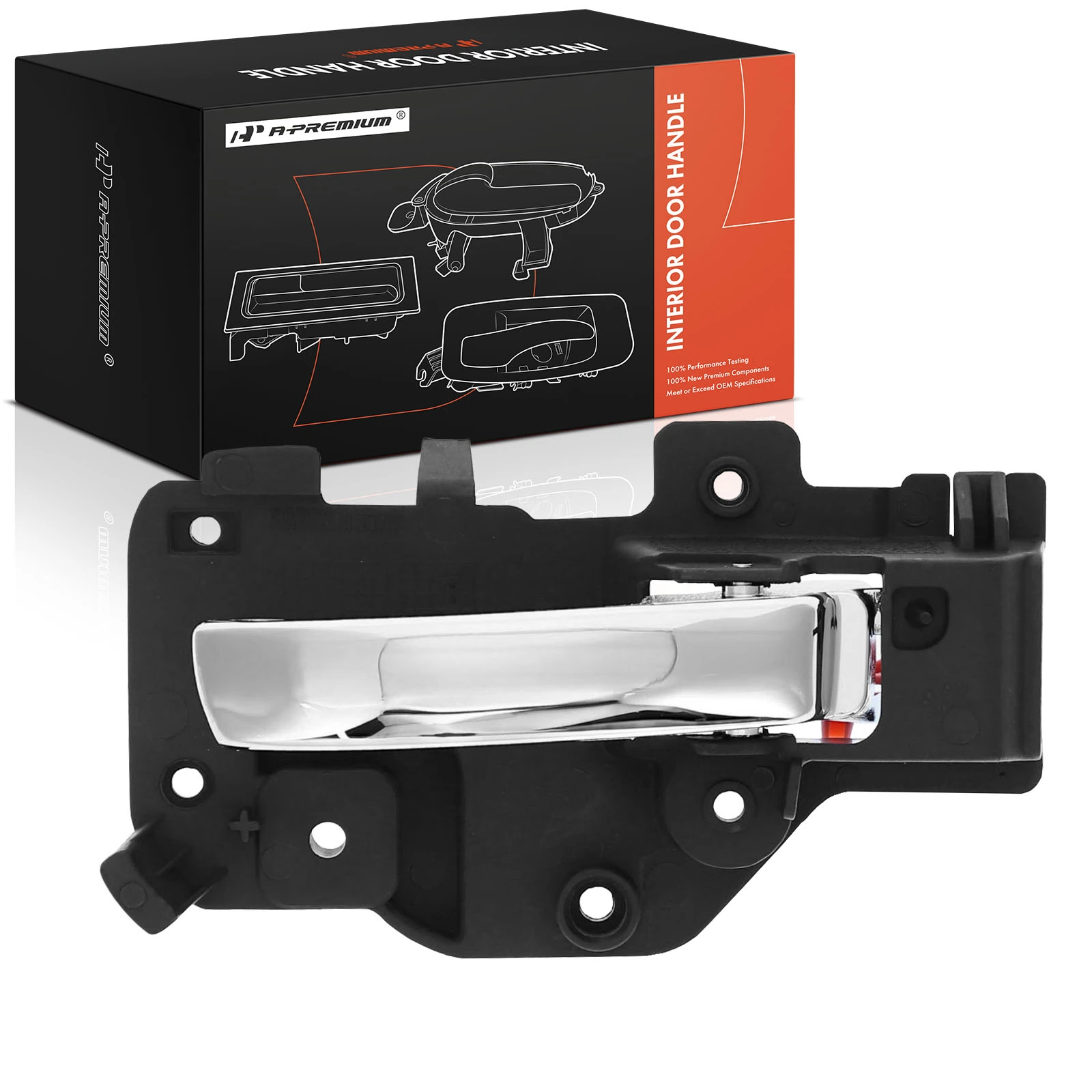 Rear Passenger Chrome Interior Door Handle