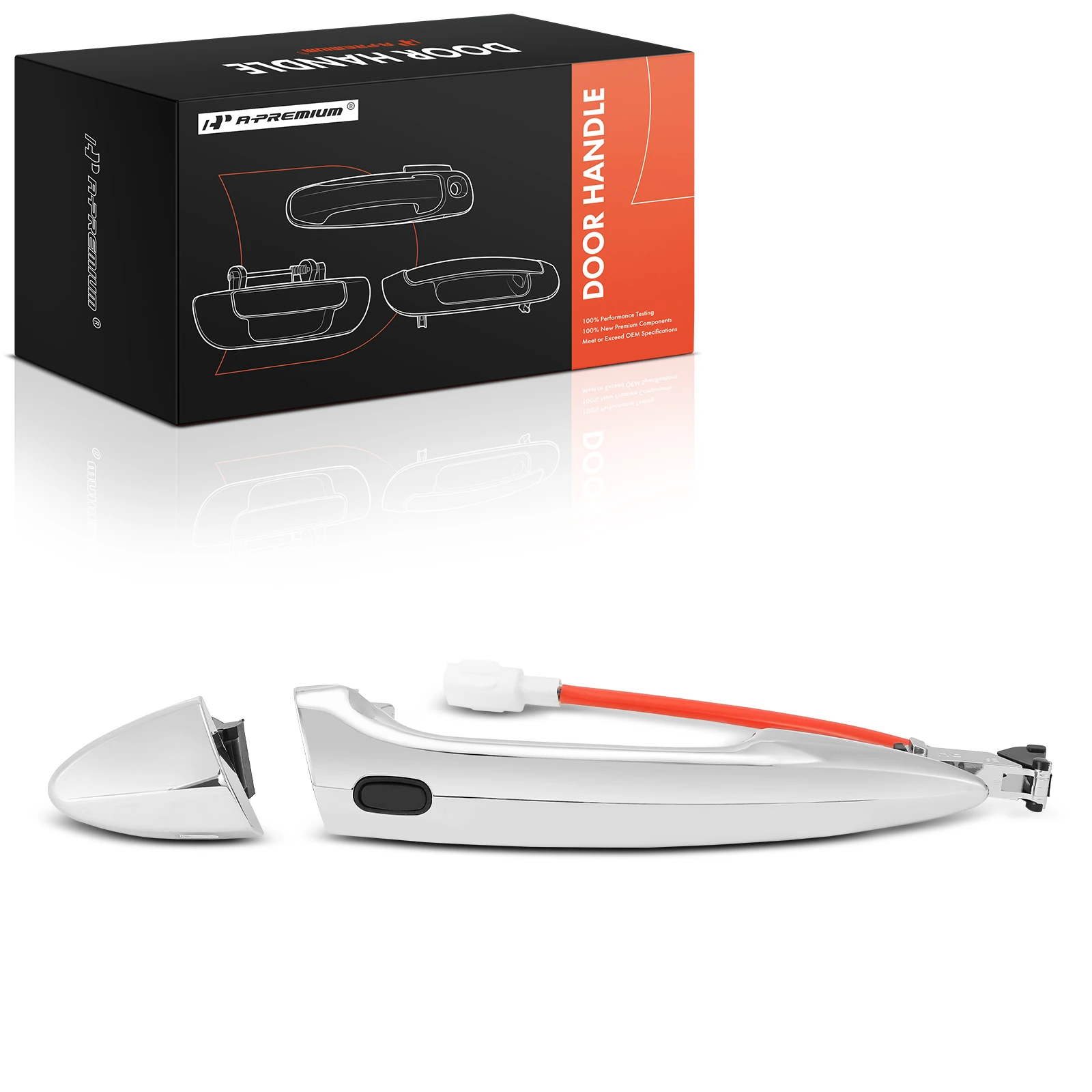 Front Passenger Chrome Exterior Door Handle