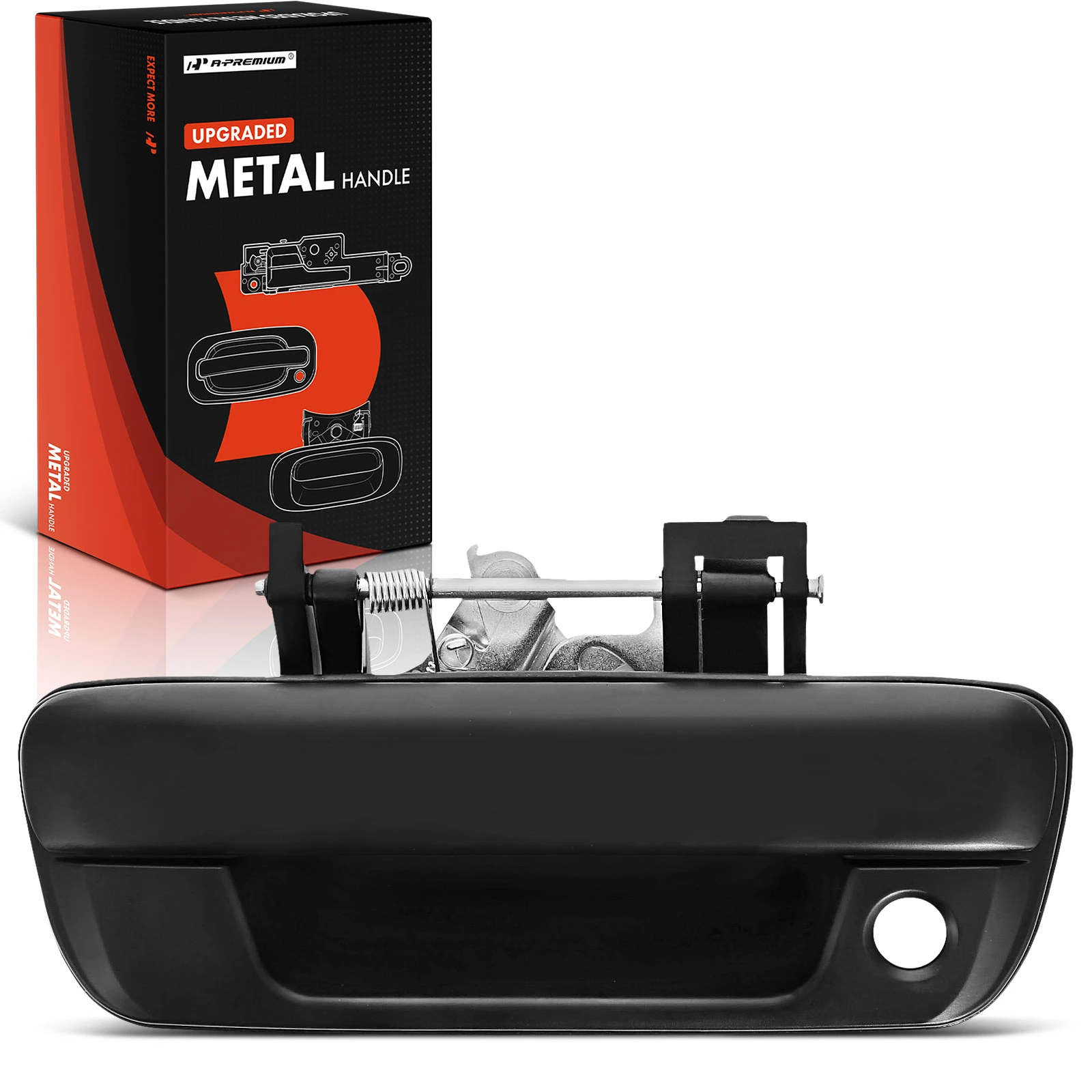 Upgraded Metal Primed Tailgate Handle