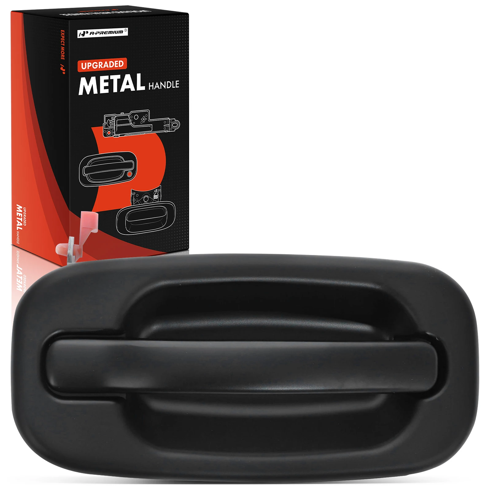 Upgraded Metal Front Passenger Exterior Door Handle for 2004-2006 Cadillac Escalade