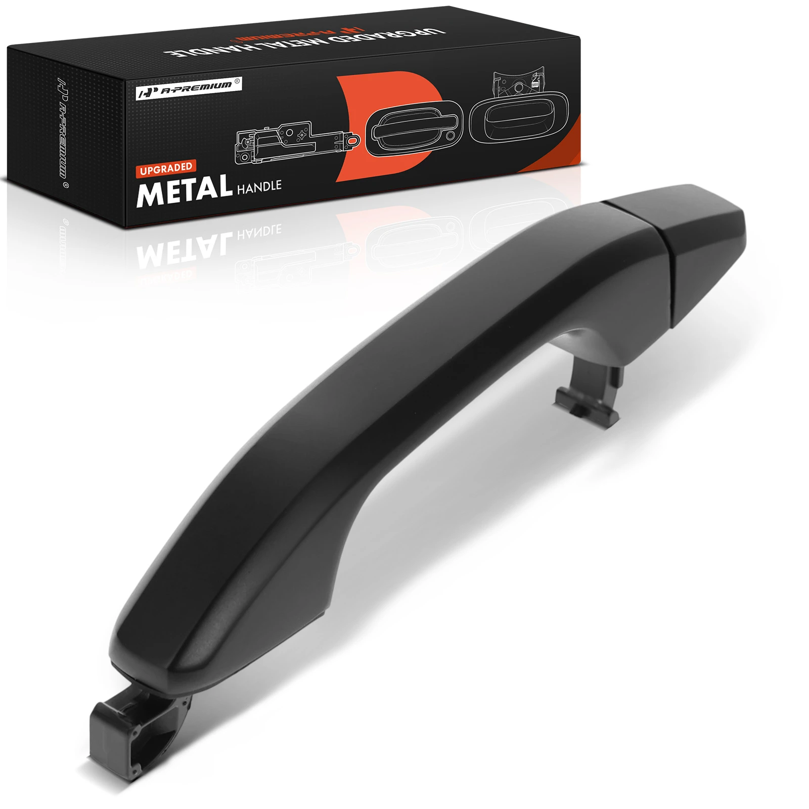 Rear Driver or Passenger Upgraded Metal Exterior Door Handle for 2015-2020 Cadillac Escalade ESV