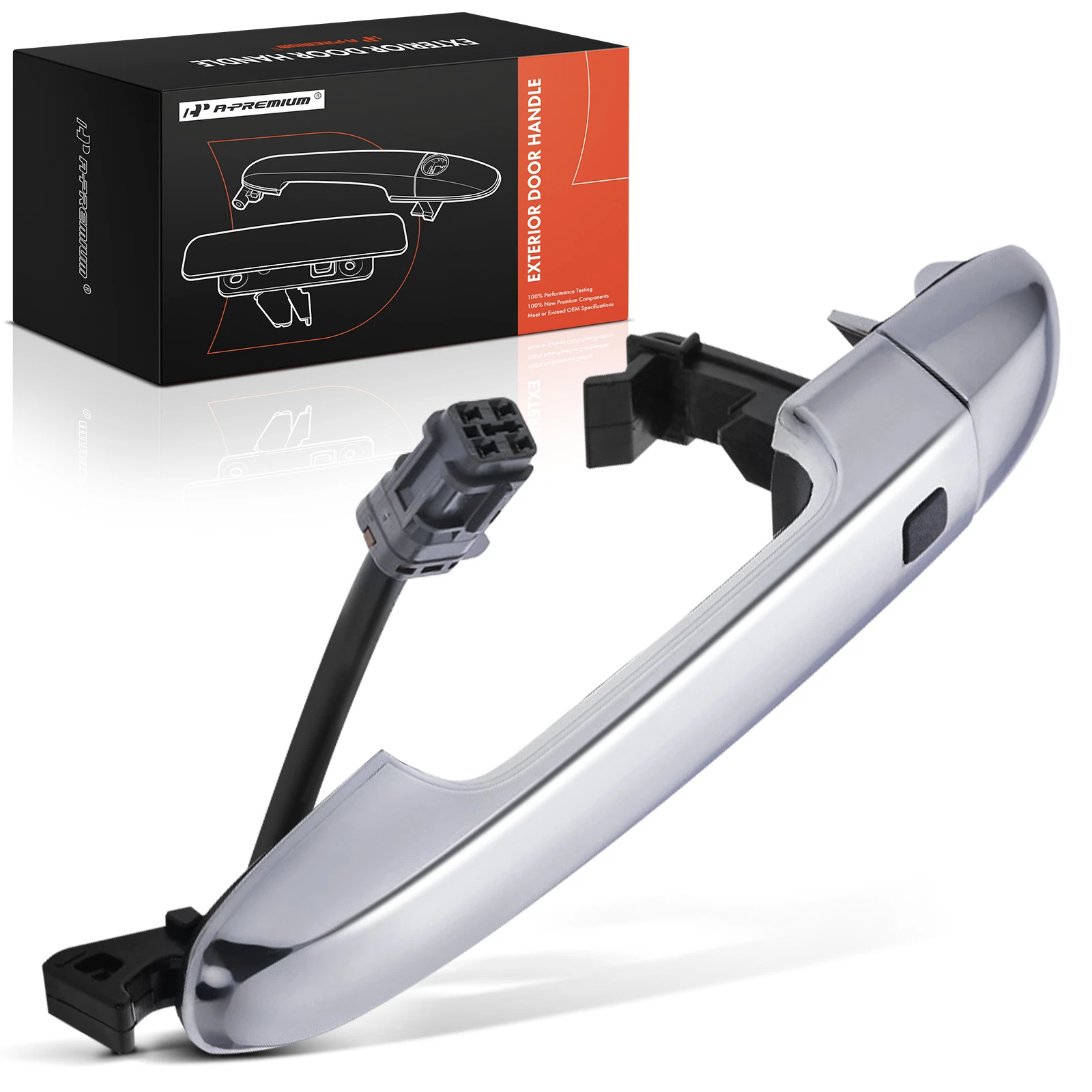 Front Passenger Chrome Exterior Door Handle