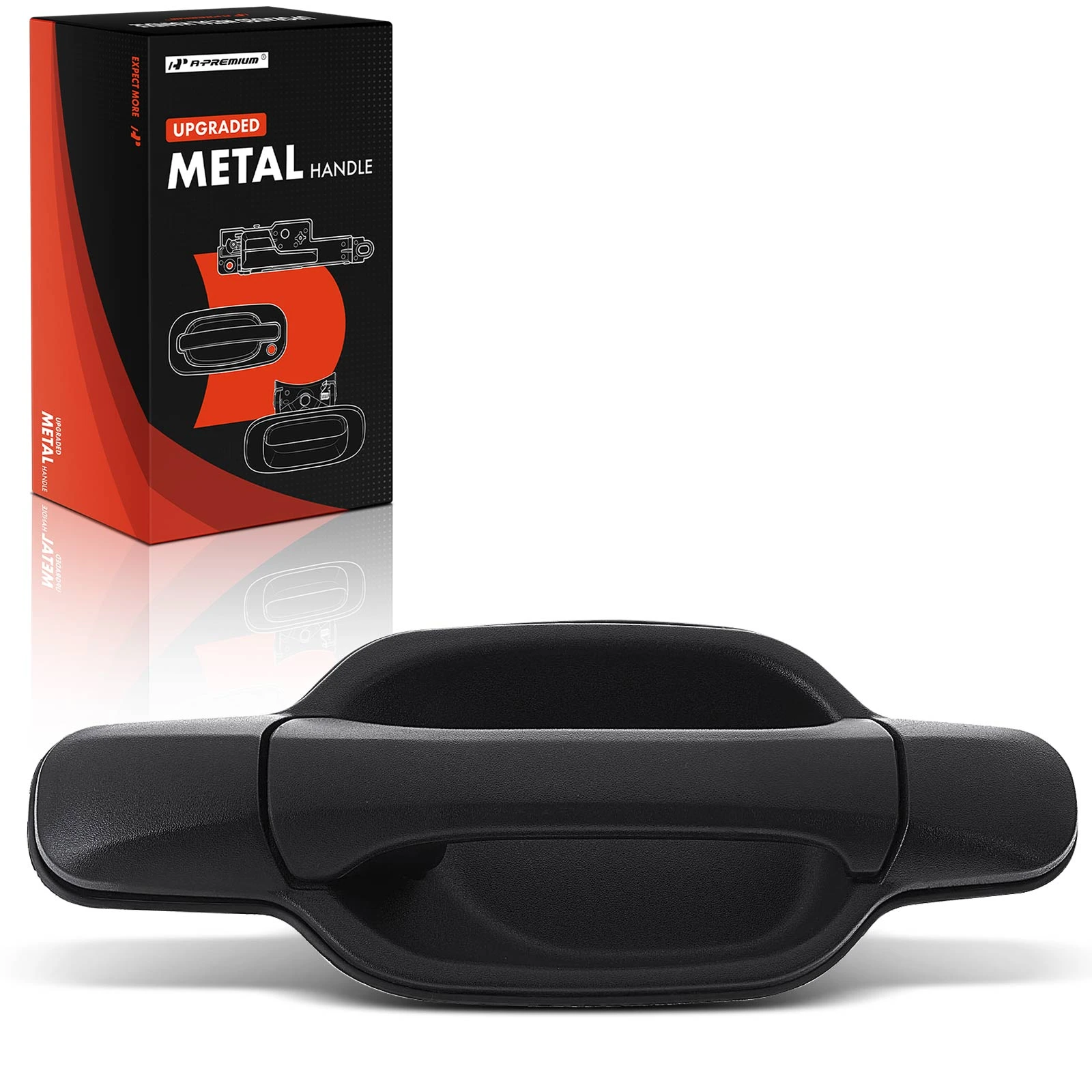 Upgraded Metal Rear Passenger Exterior Door Handle