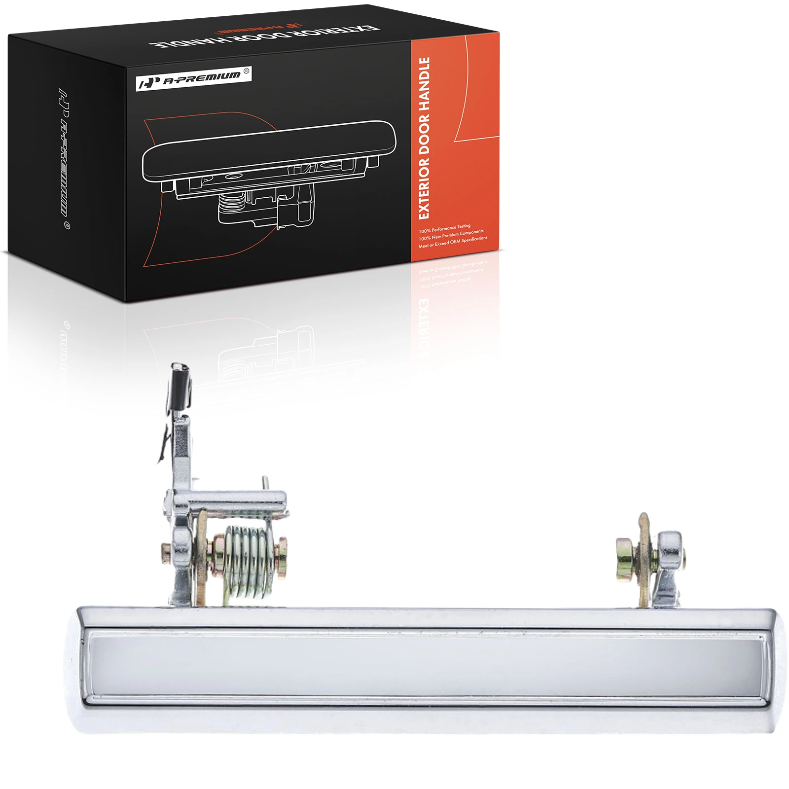 Front Passenger Chrome Exterior Door Handle