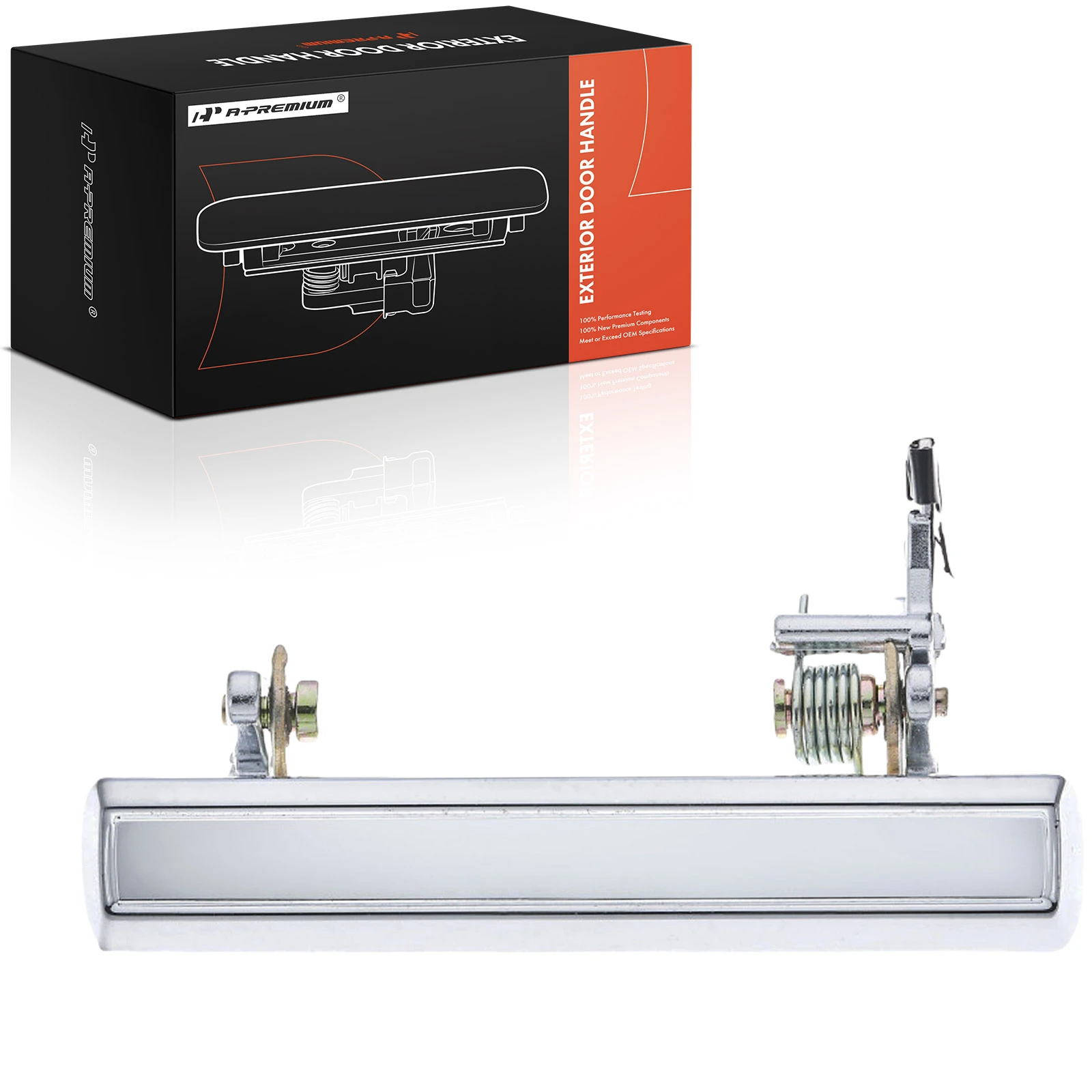 Front Driver Chrome Exterior Door Handle