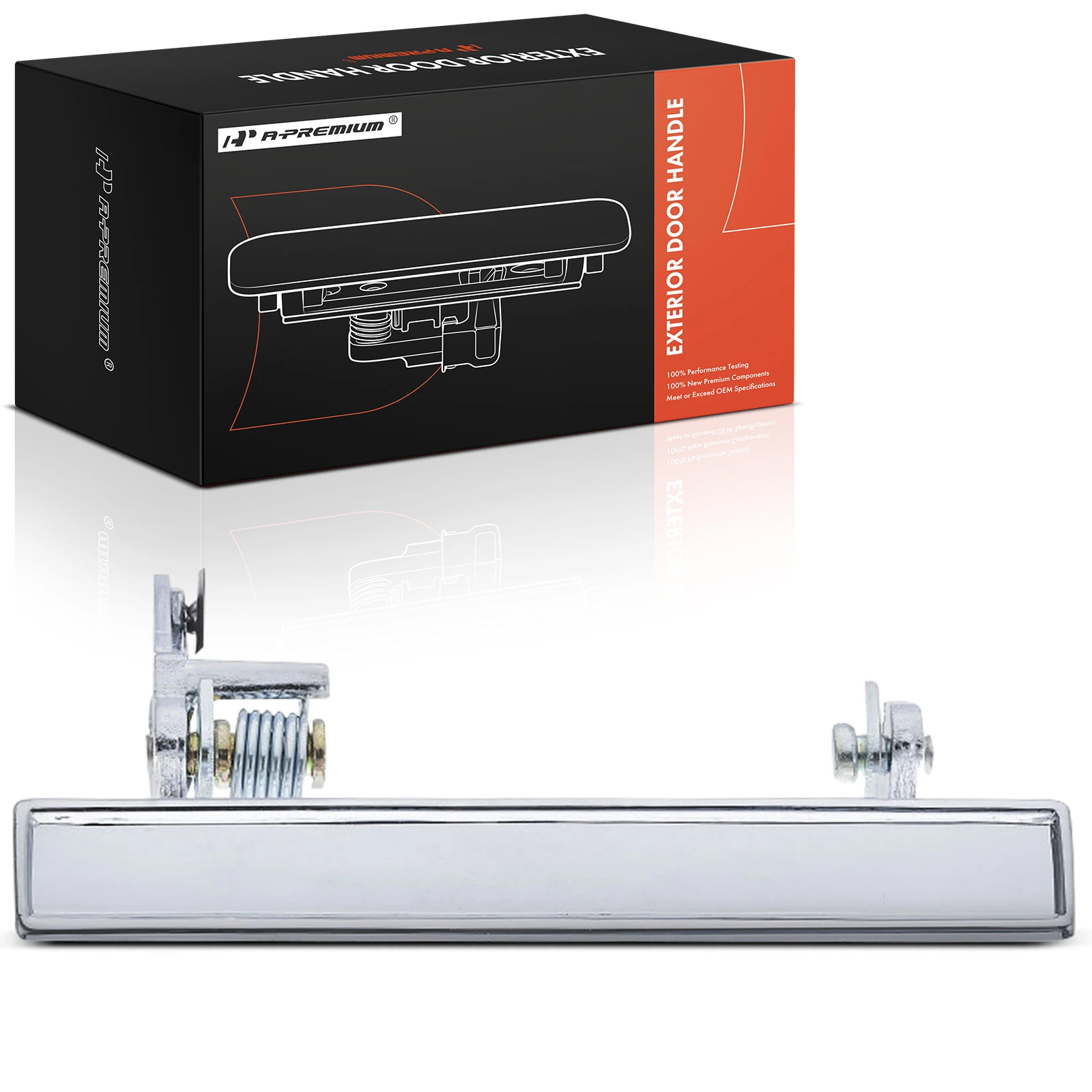 Front Passenger Chrome Exterior Door Handle