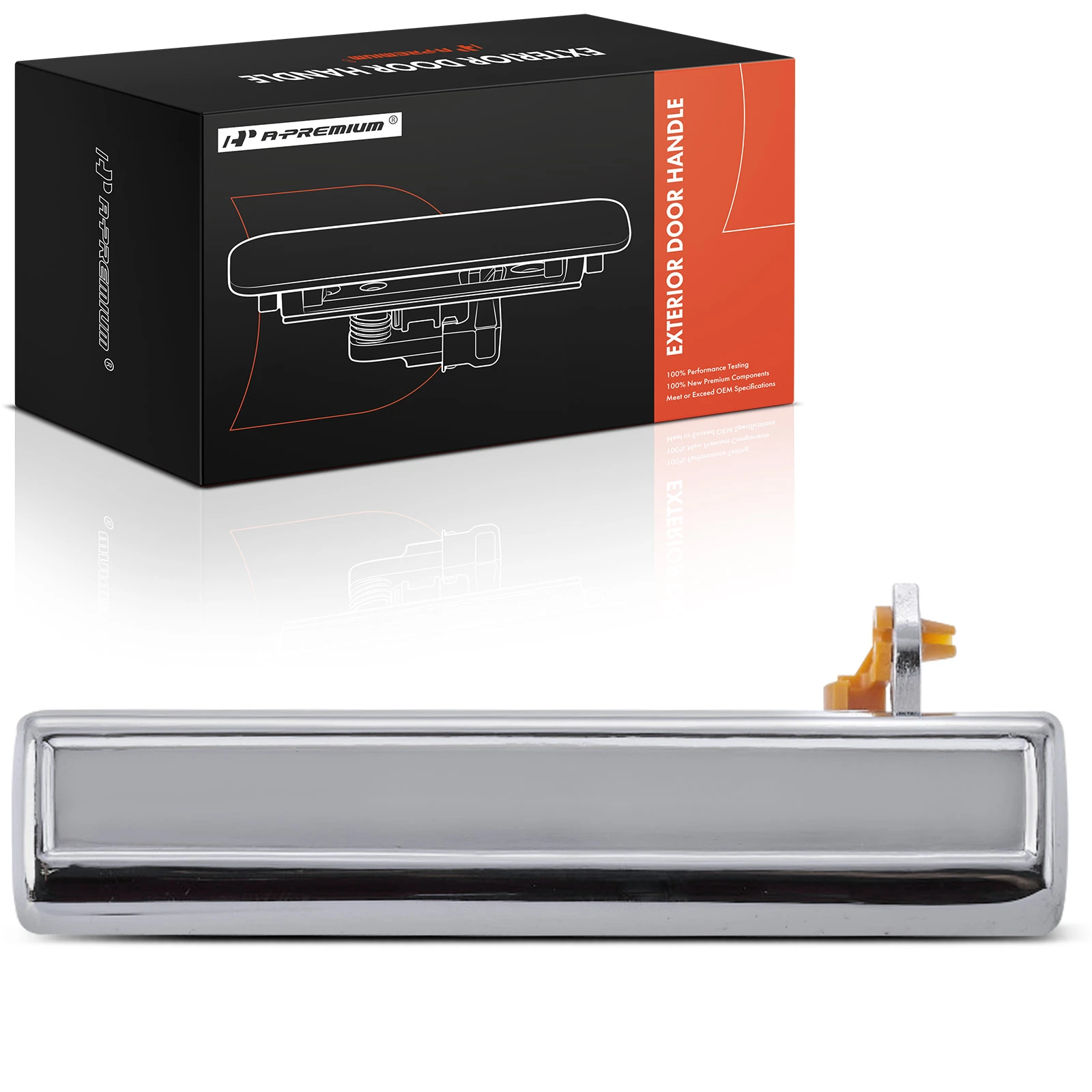 Front Driver Chrome Exterior Door Handle