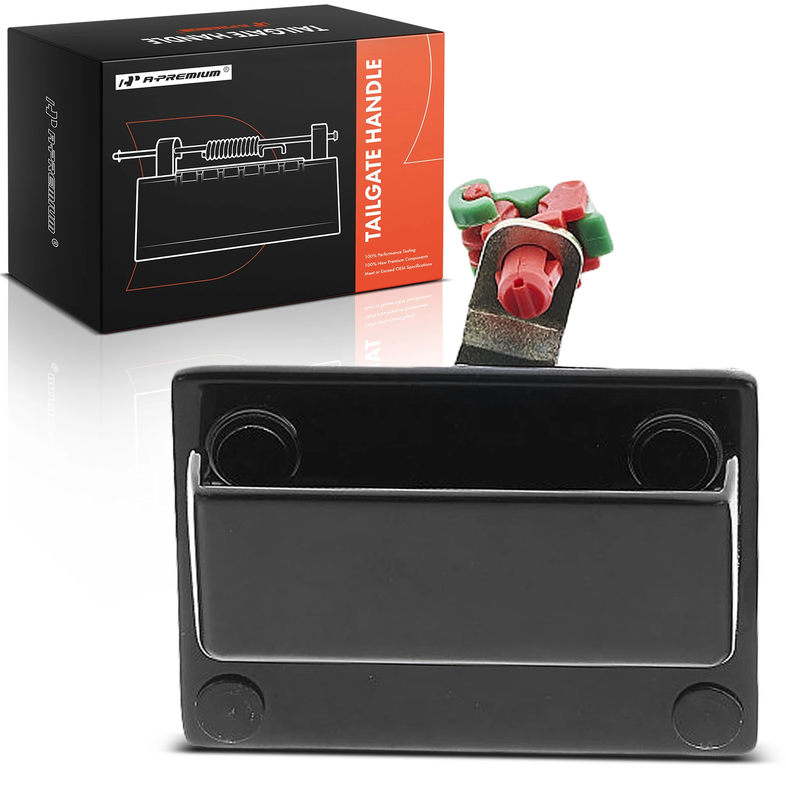 Smooth Black Cargo & Exterior Cab Door Handle