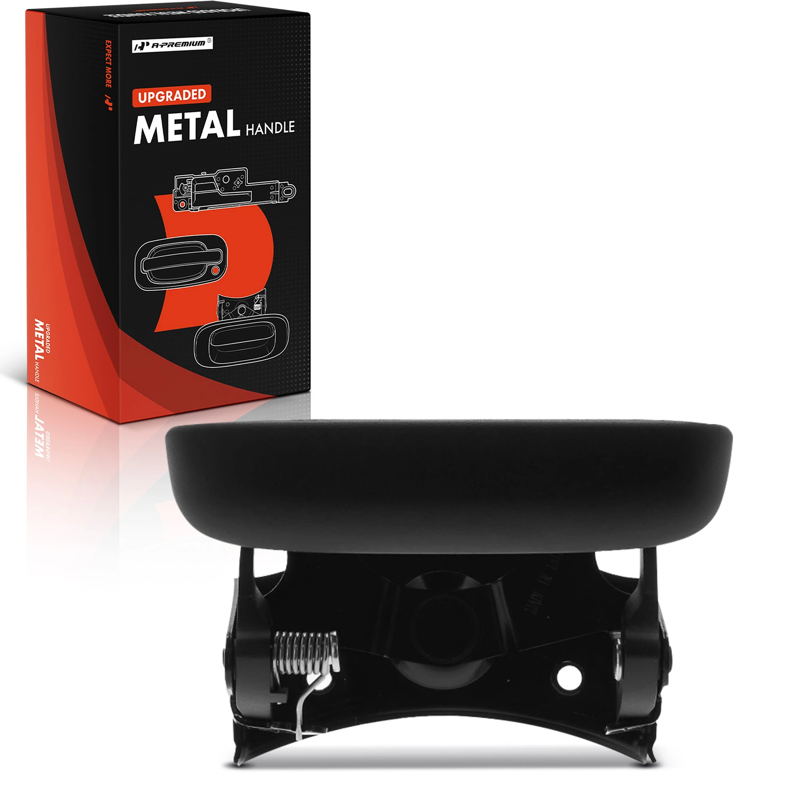 Upgraded Metal Tailgate Texture Black Handle for 2005-2008 Hummer H2