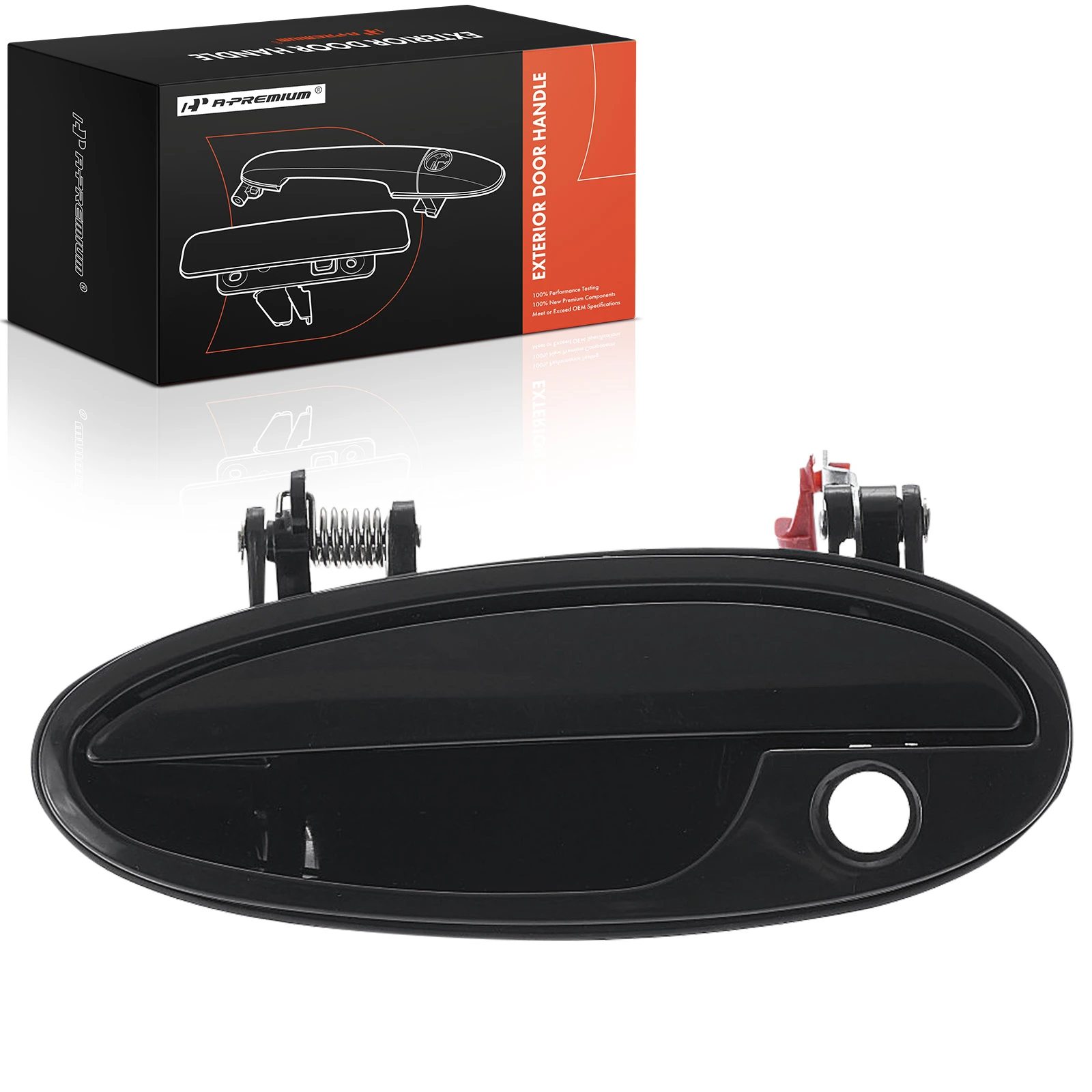 Black Exterior Door Handle