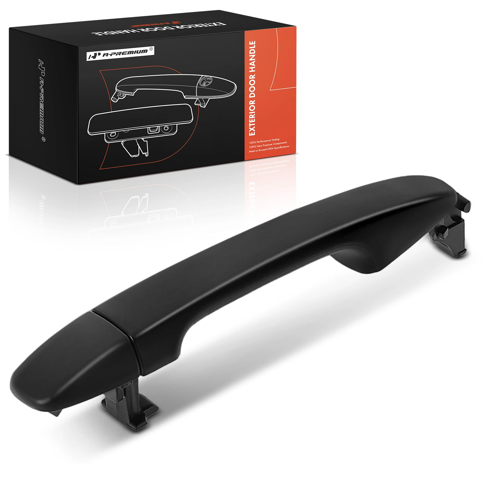 Front Passenger Primed Black Exterior Door Handle for 2012-2015 Scion tC
