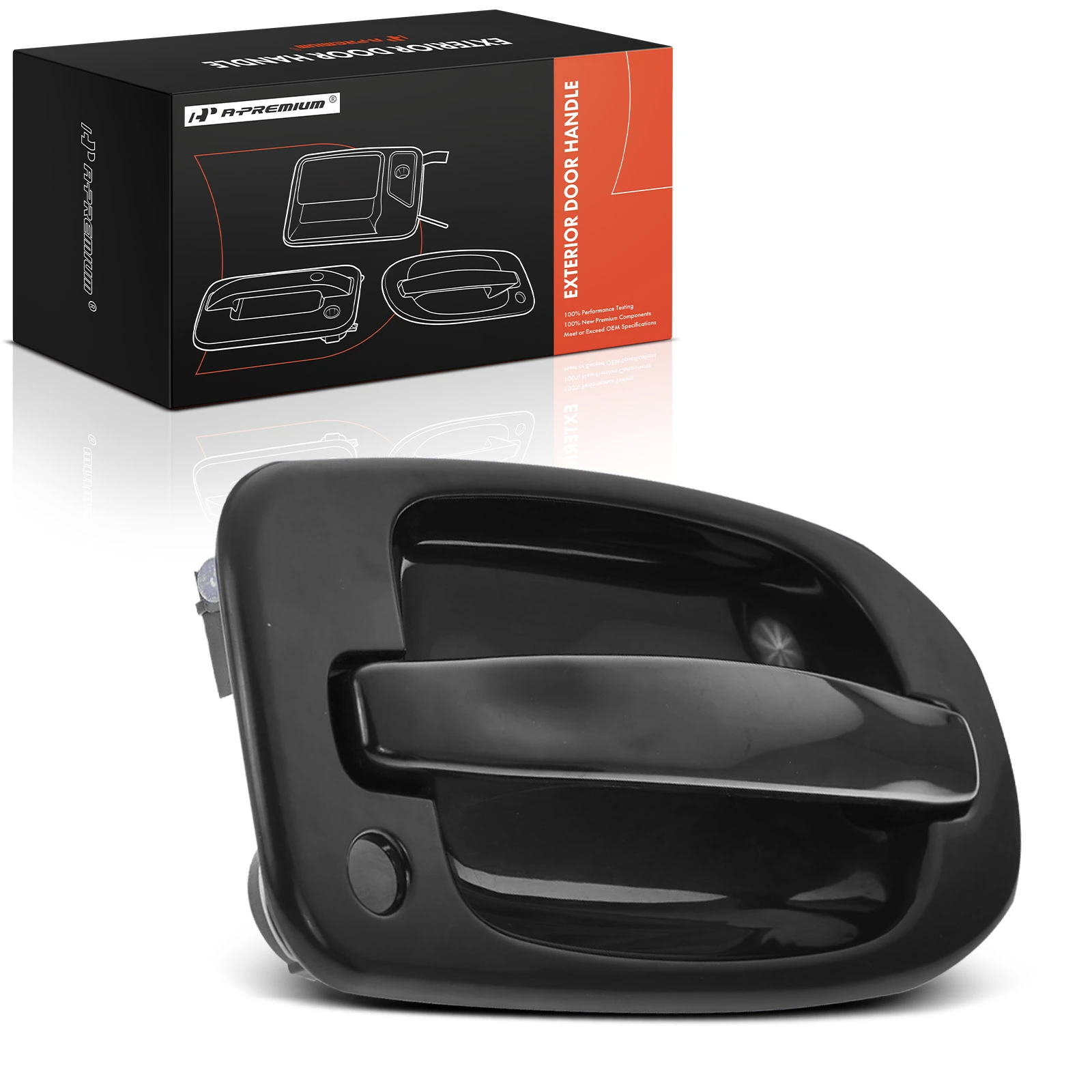 Rear Driver Exterior Door Handle for 1999-2009 Pontiac Montana