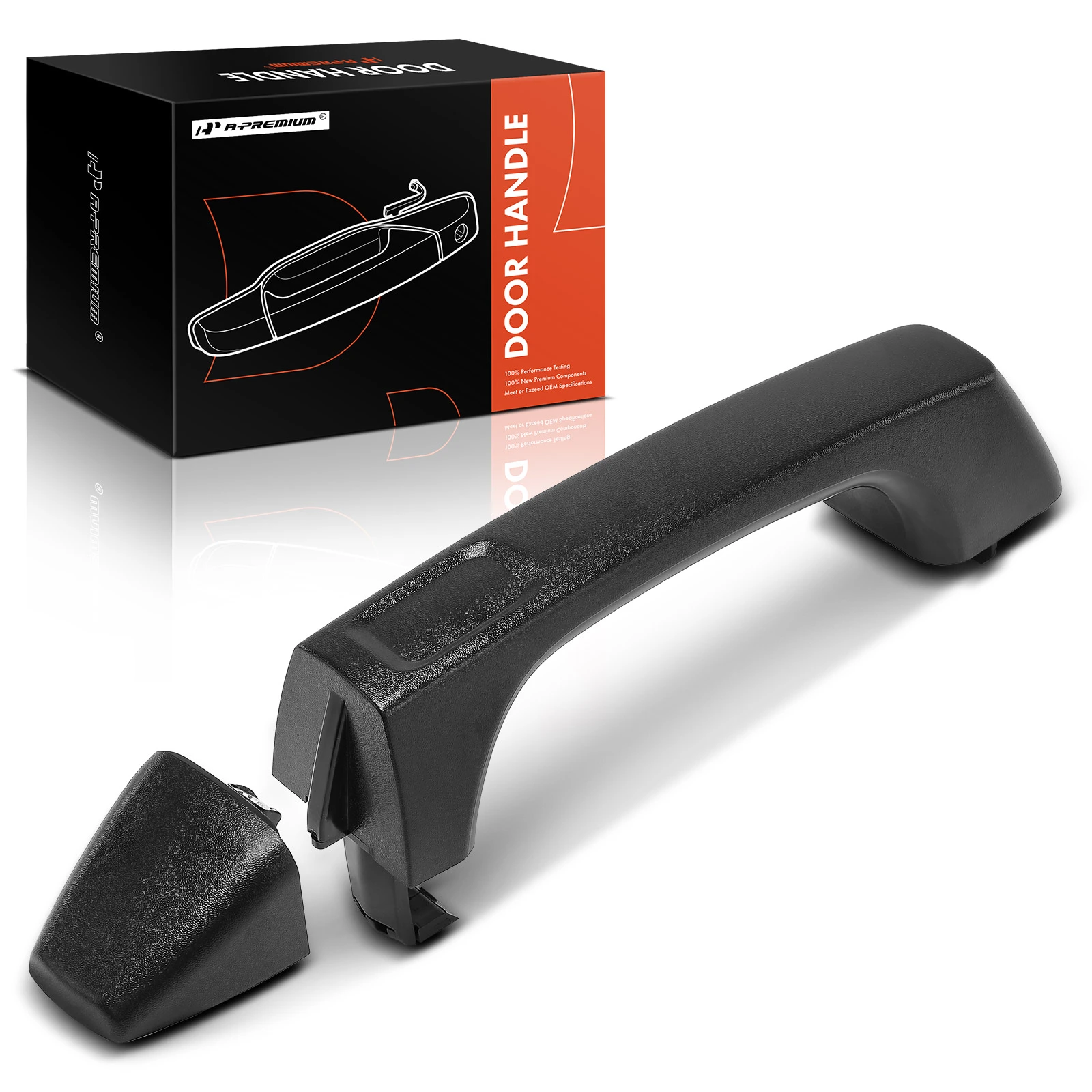 Front or Rear or Cargo Black Texture Exterior Door Handle for 2006-2010 Hummer H3