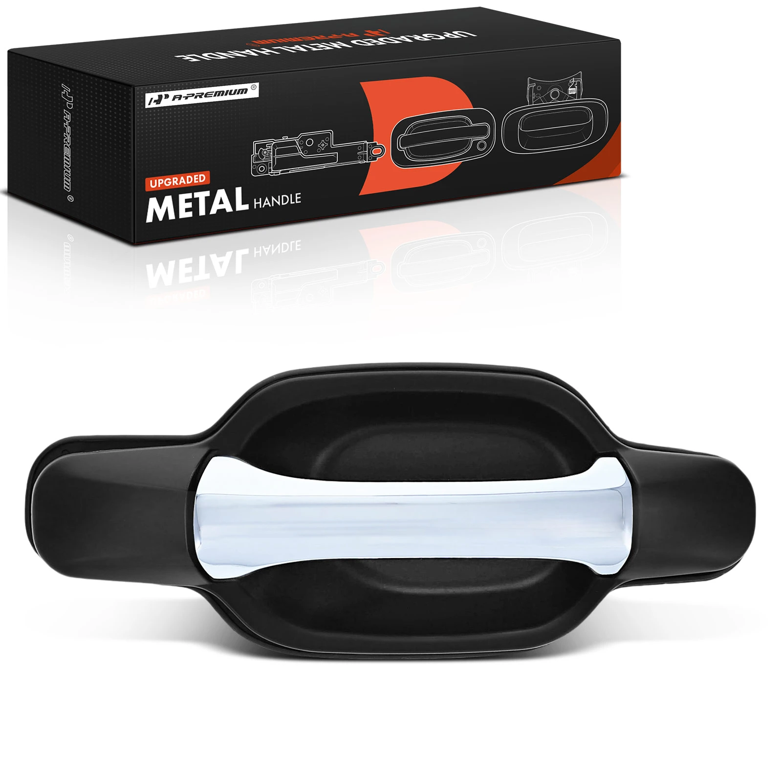 Front Passenger Upgraded Metal Exterior Door Handle