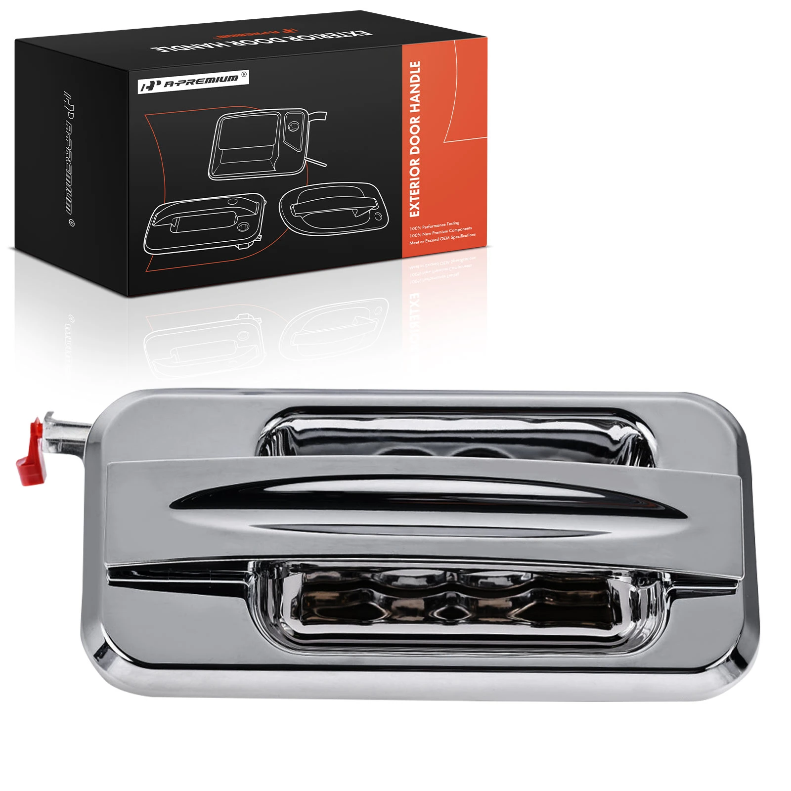 Front Passenger Chrome Exterior Door Handle for 2003-2009 Hummer H2