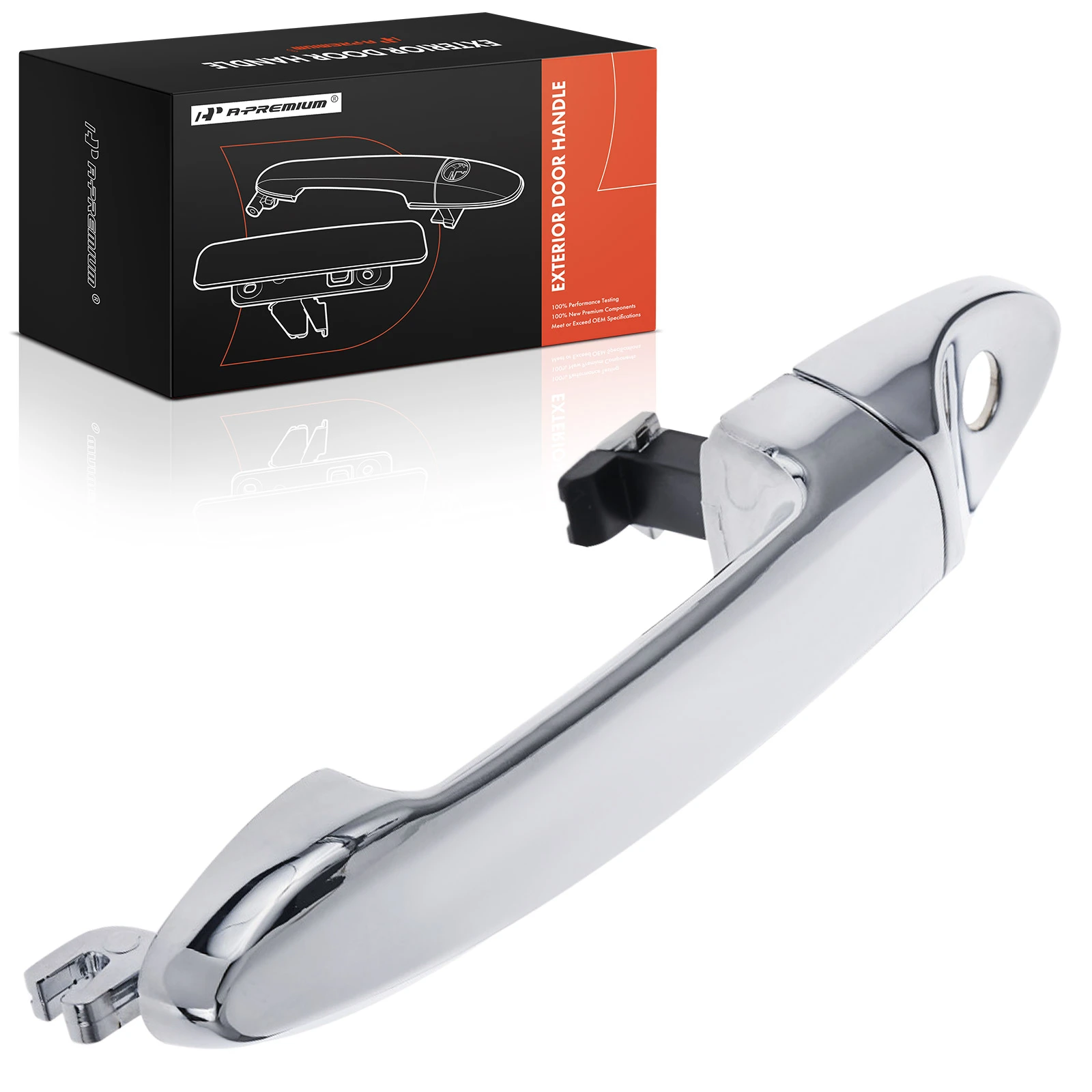 Chrome Exterior Door Handle