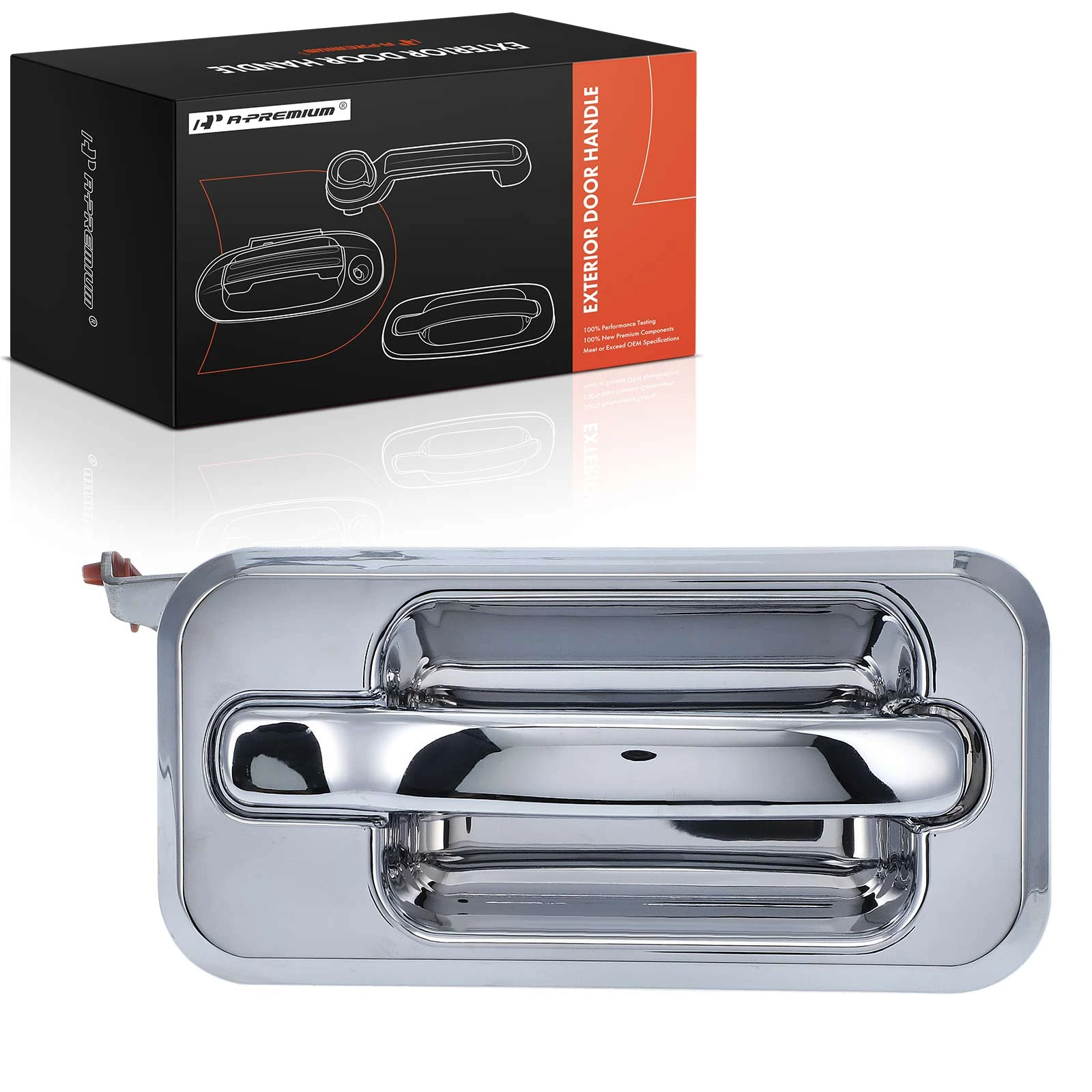 Front Passenger Chrome Exterior Door Handle for 2003-2009 Hummer H2