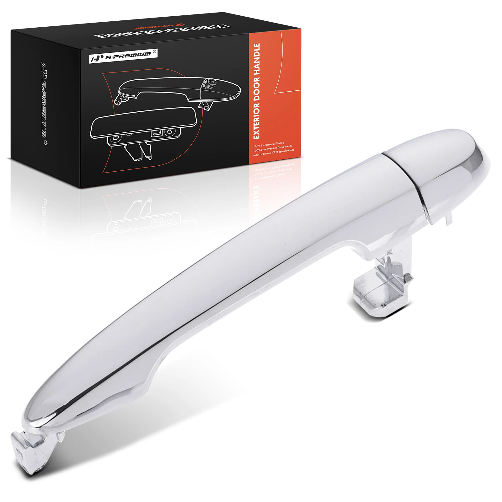 Front Passenger Chrome Exterior Door Handle