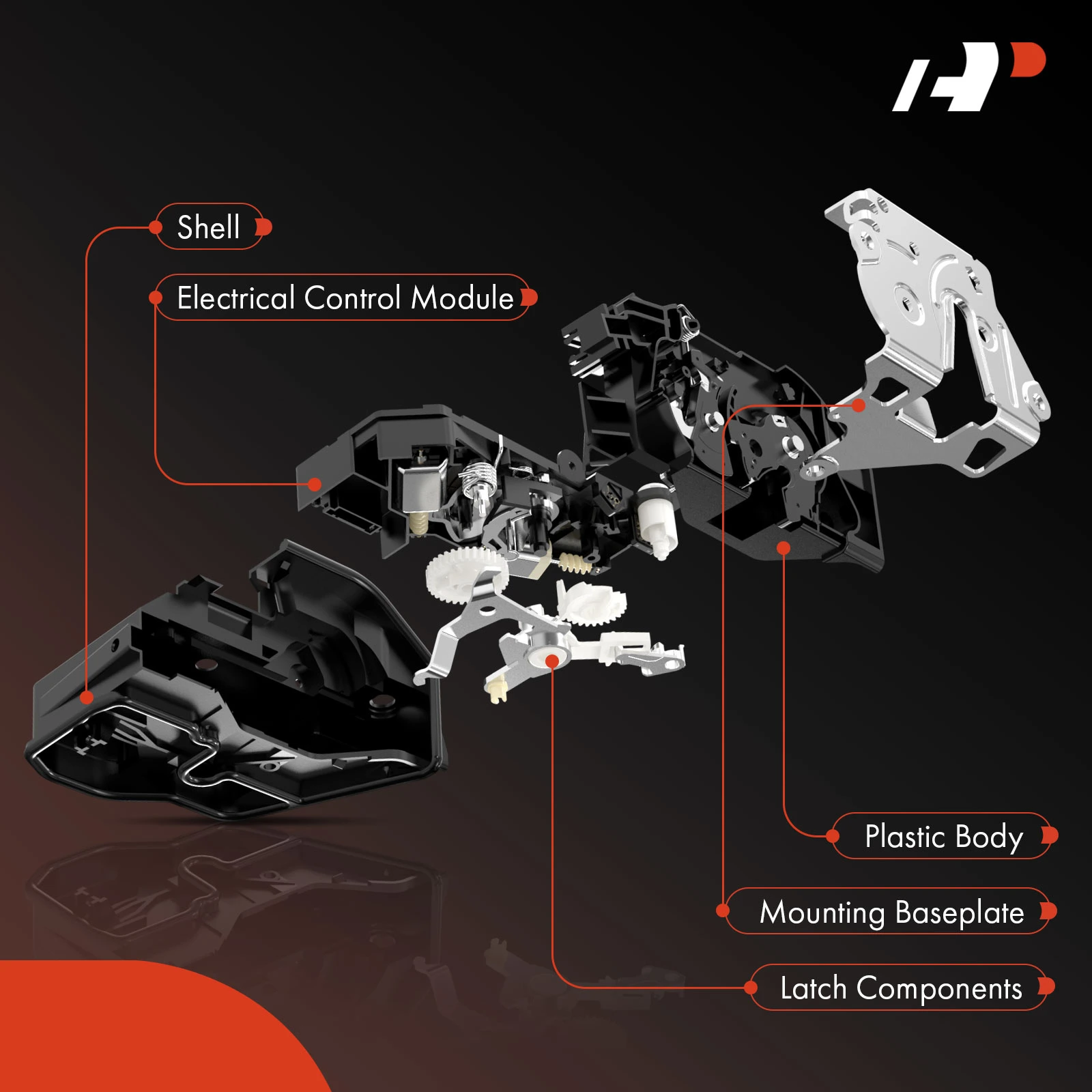 Front Passenger Door Lock Actuator for Subaru Forester 2014-2018