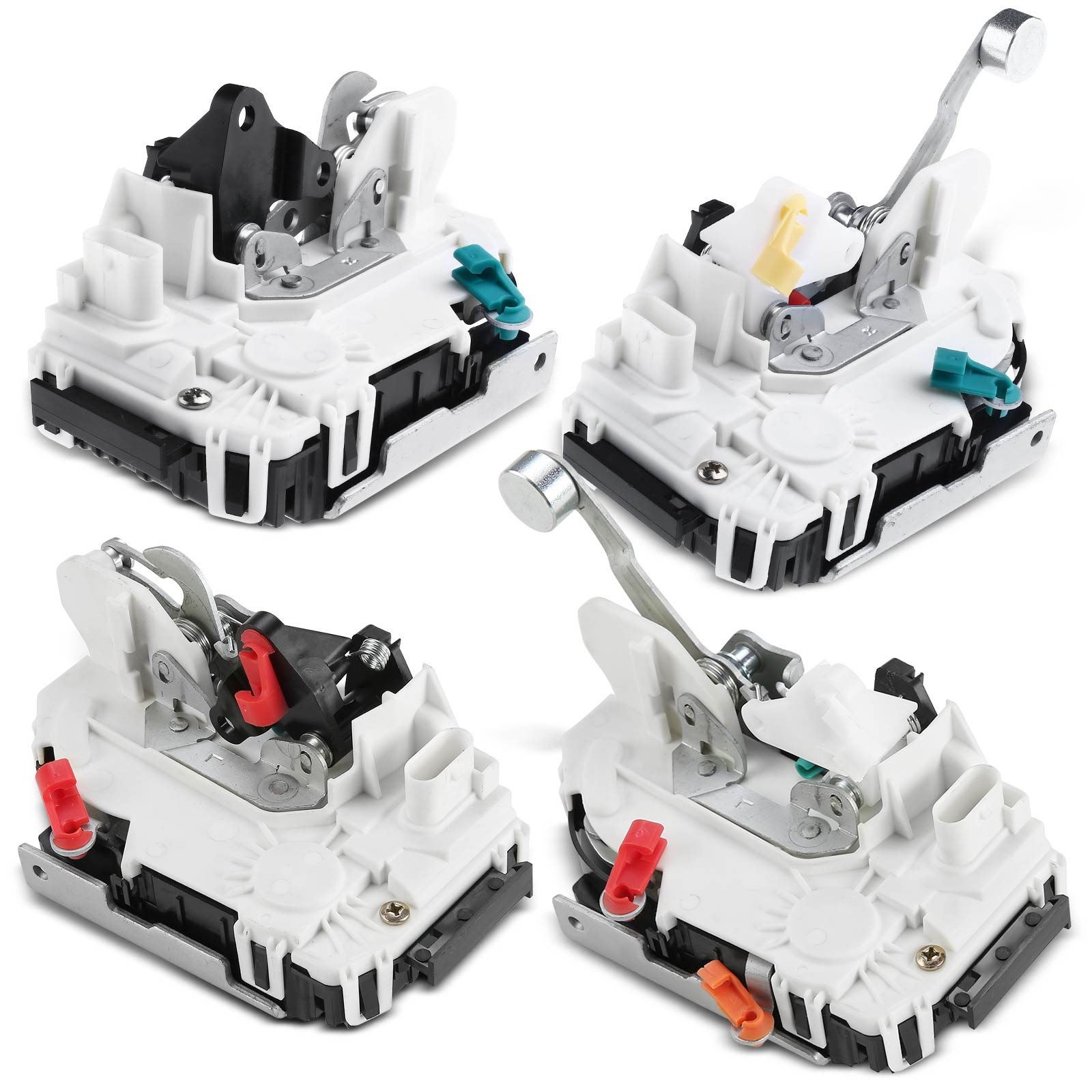 4 Pcs Front & Rear Door Lock Actuator