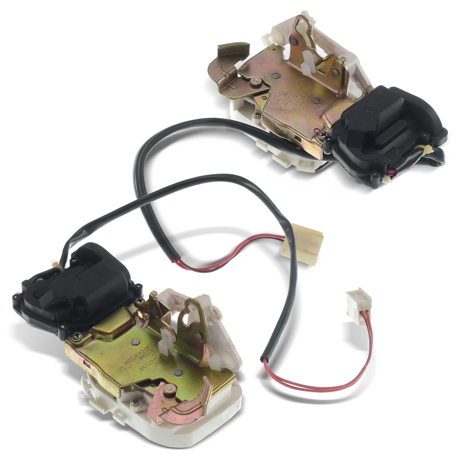 2 Pcs Rear Door Lock Actuator for 2002-2003 Mazda Protege5