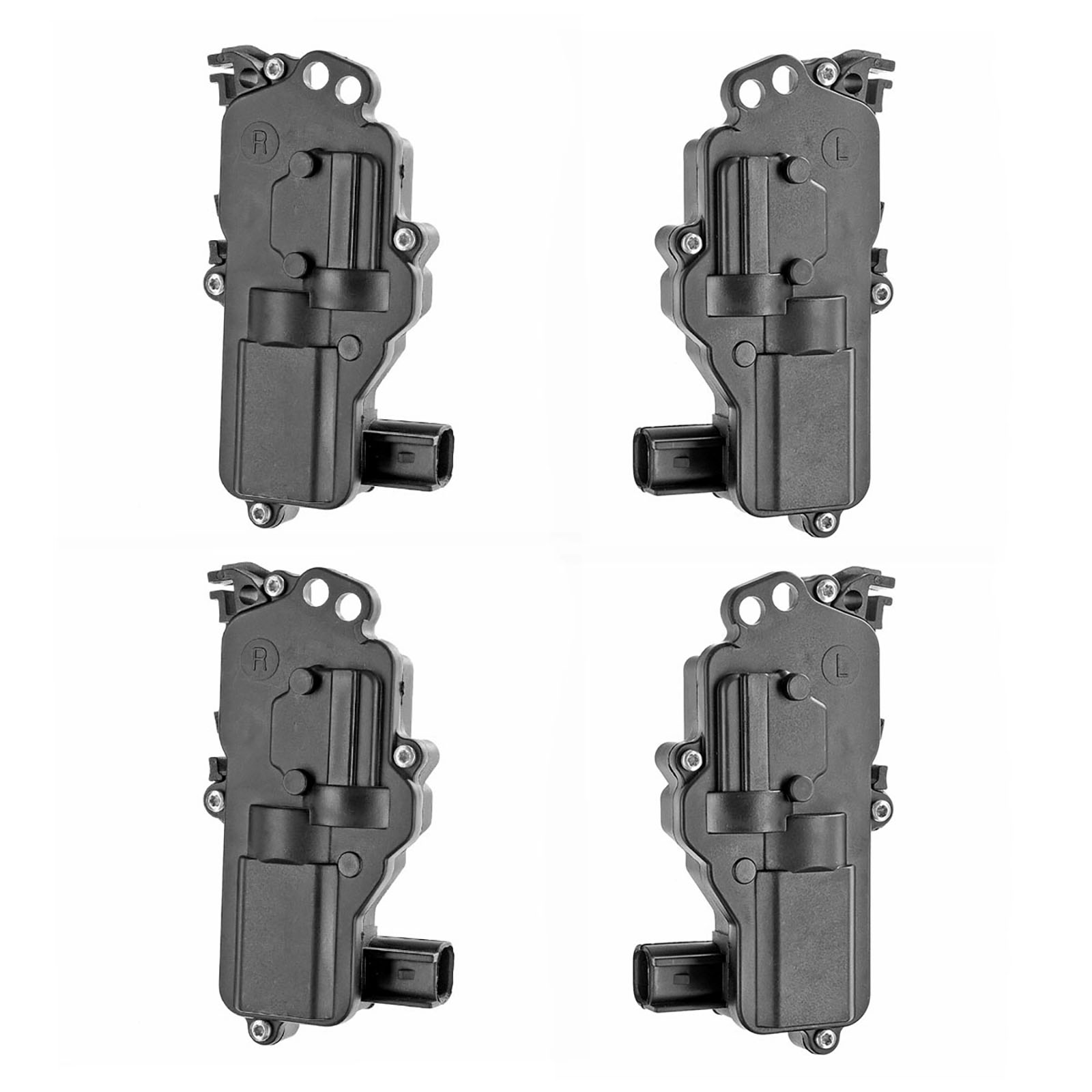 4 Pcs Front & Rear Door Lock Actuator