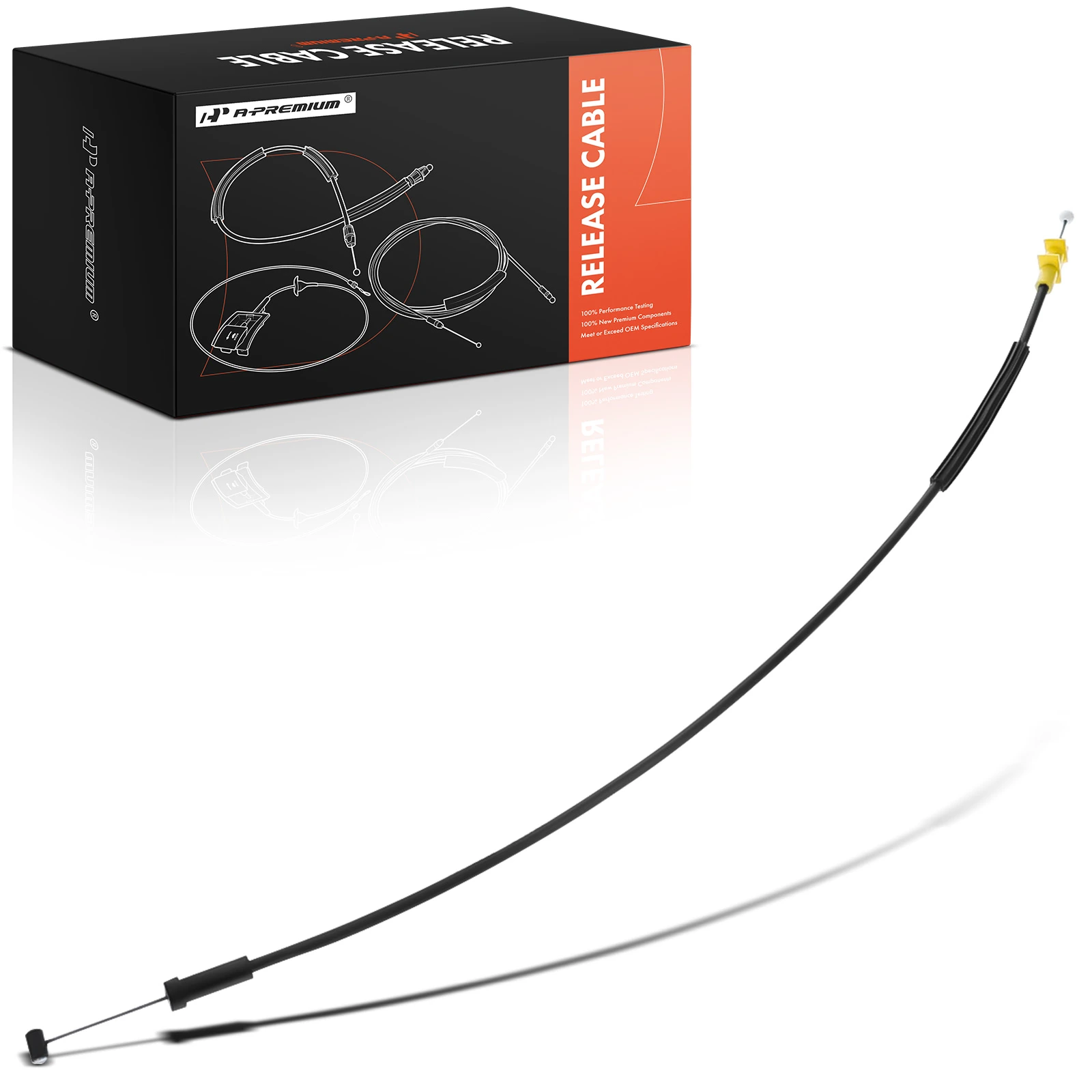 Rear Driver or Right Door Latch Release Cable for Chevy Silverado 1500 14-19 GMC 27.2 inch