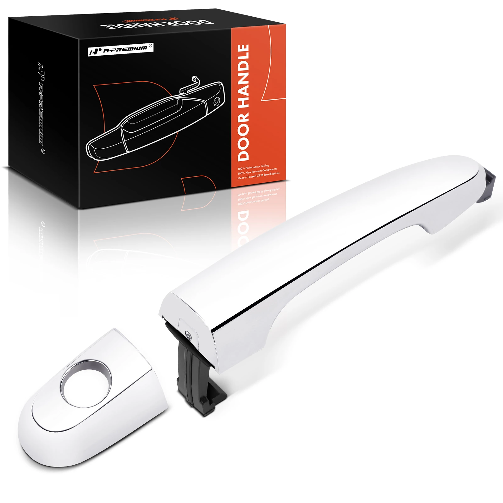 Front Driver Chrome Exterior Door Handle