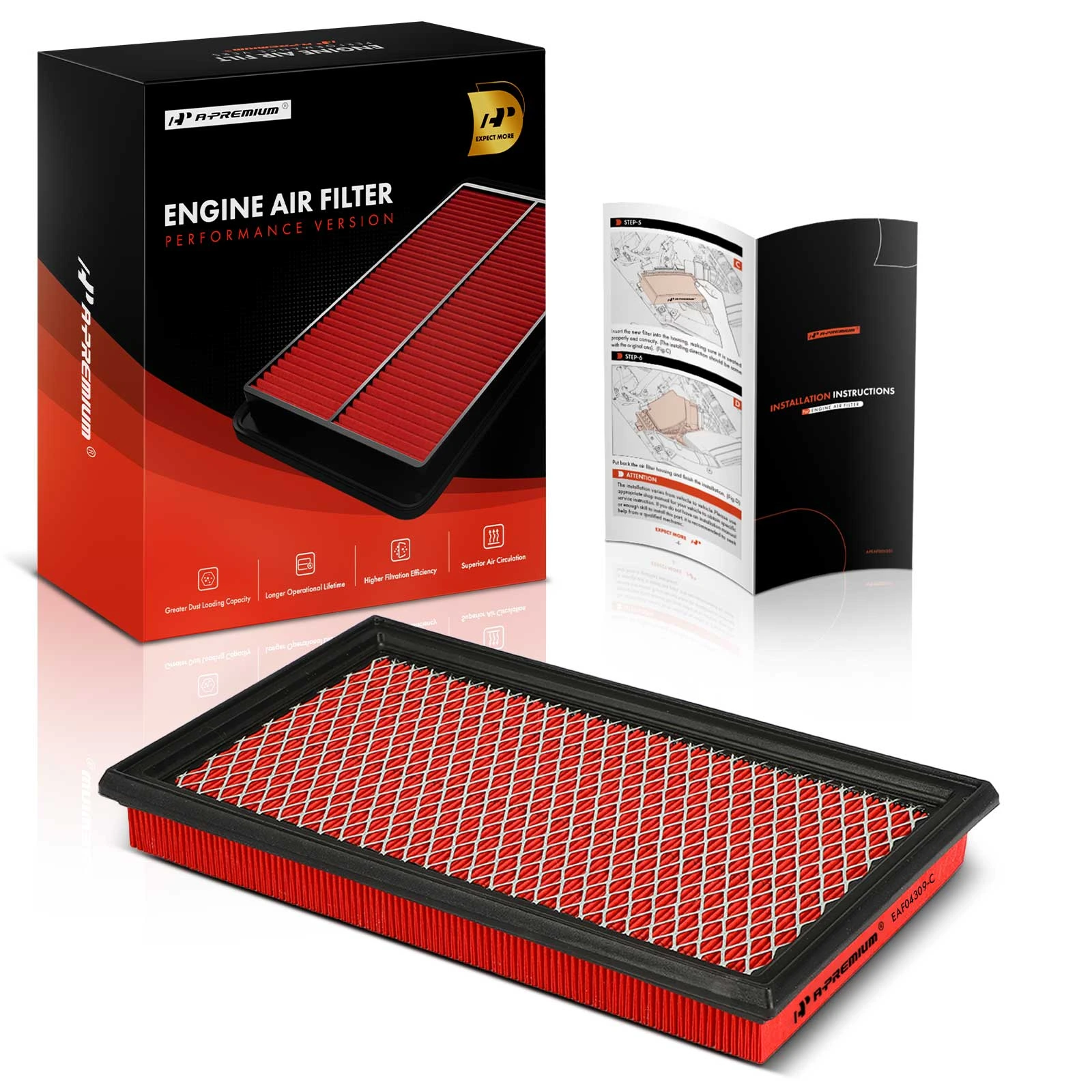 High Performance Engine Air Filter