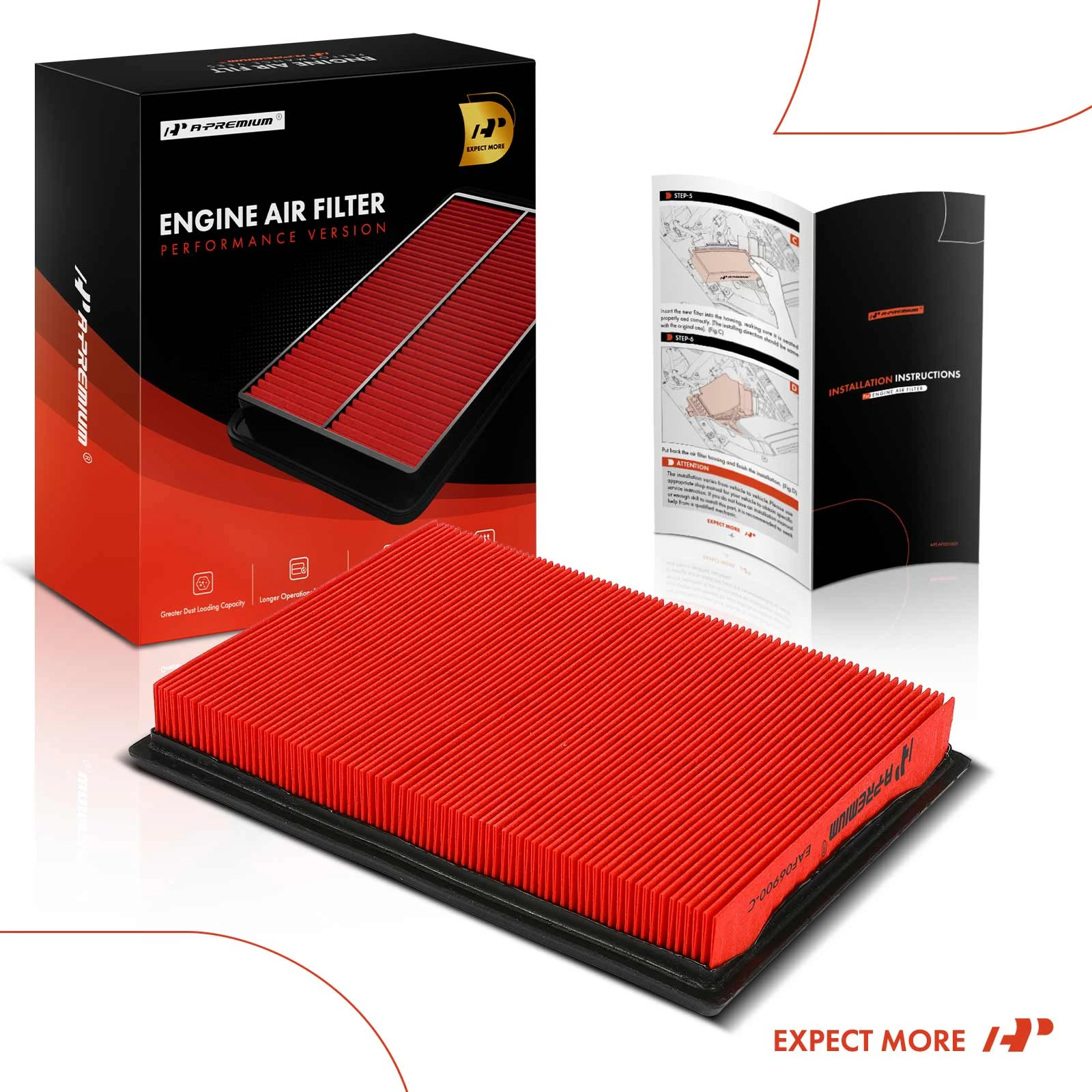 1990-1996 Nissan 300ZX Engine Air Filter APEAF1555 for Sale | A