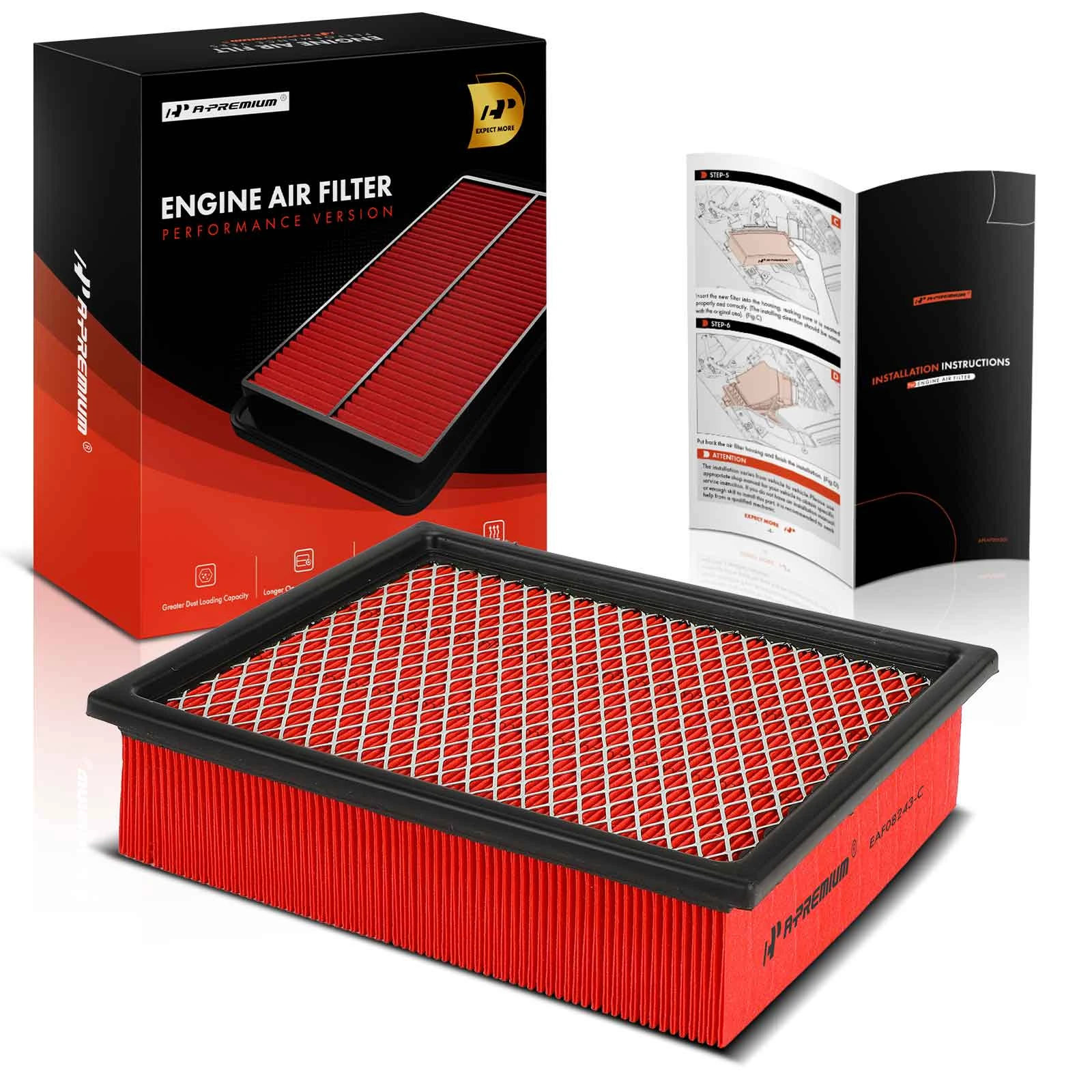 High Performance Engine Air Filter