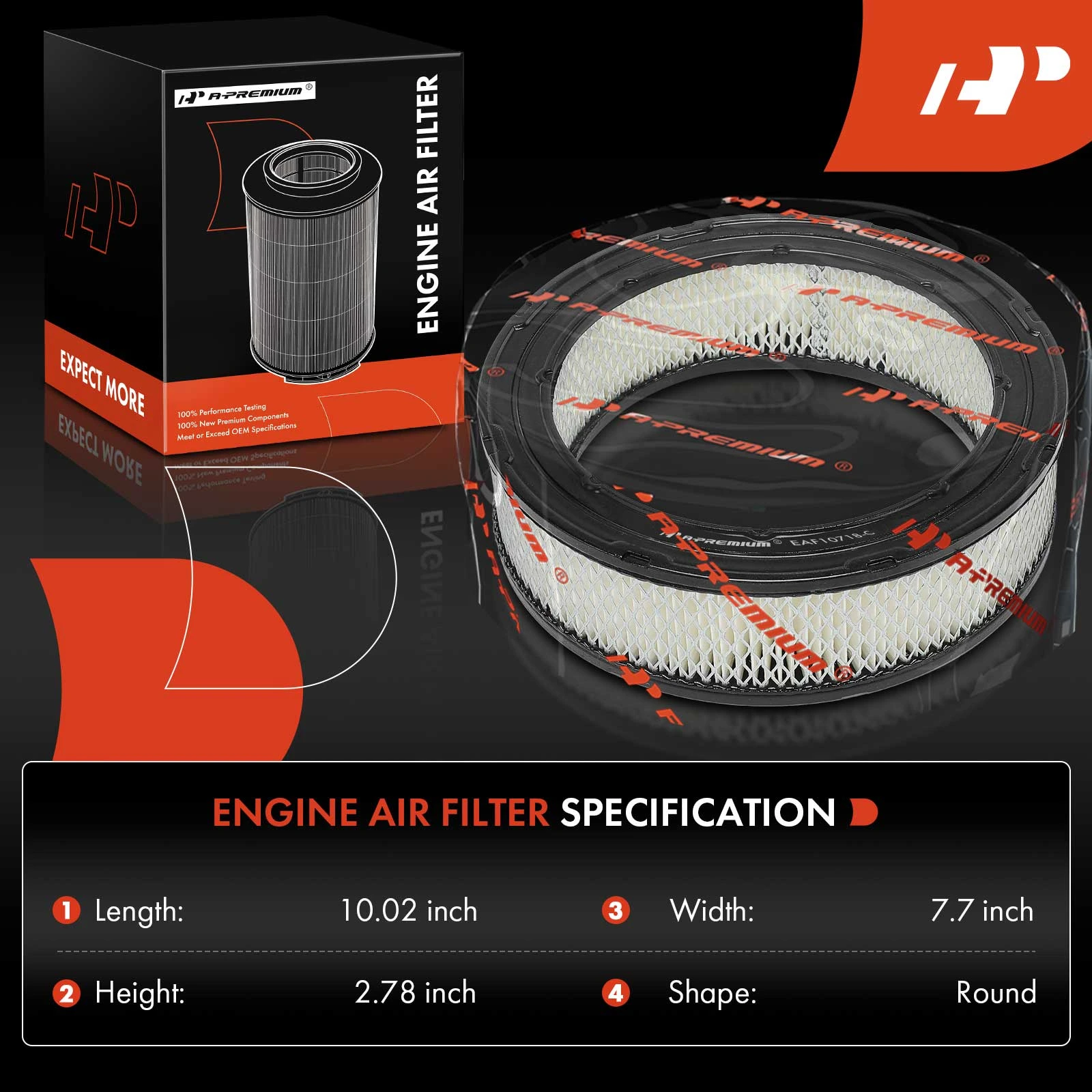 Engine Air Filter for 1976-1981 Jeep CJ7